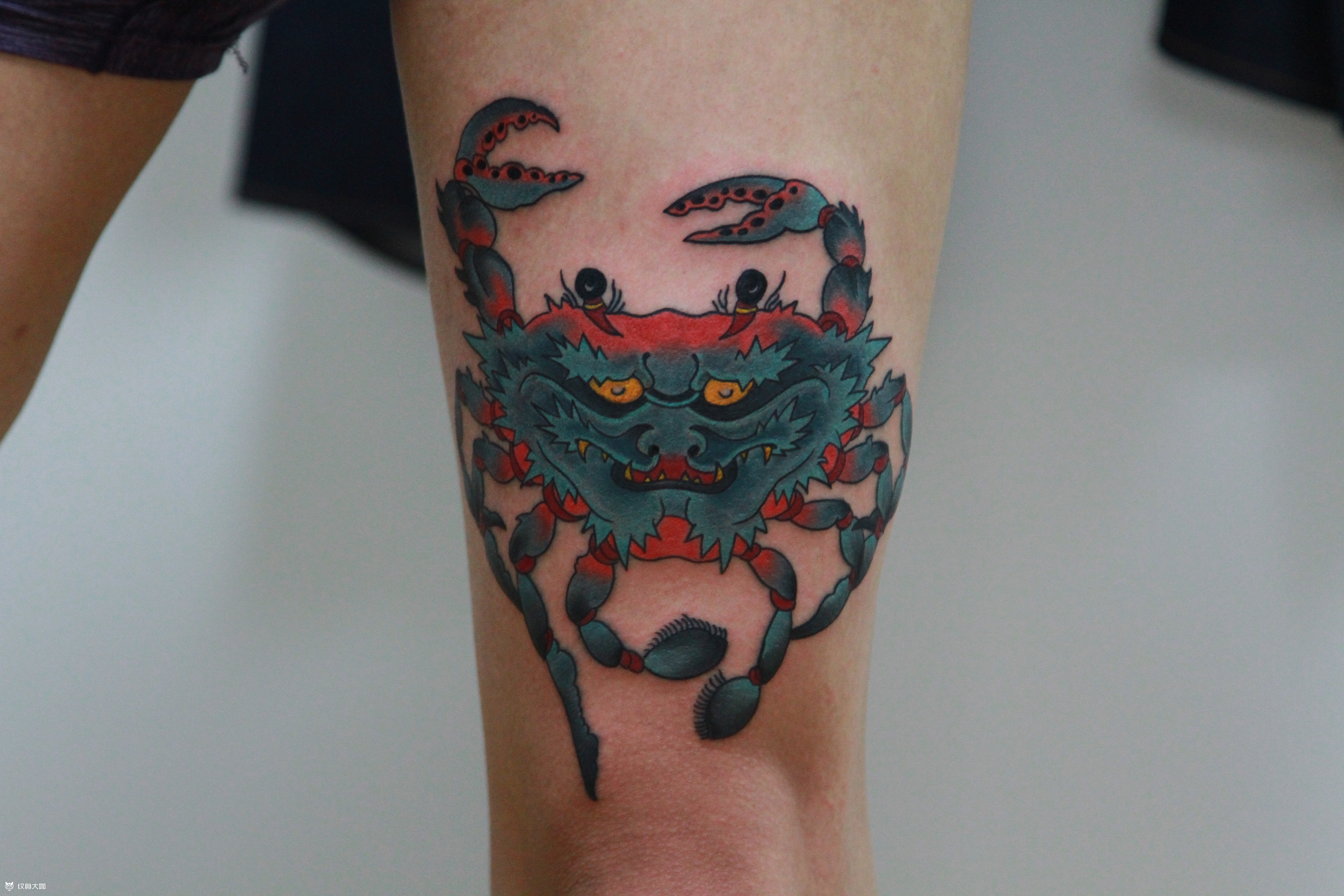 小螃蟹_纹身吧社区 - 纹身大咖