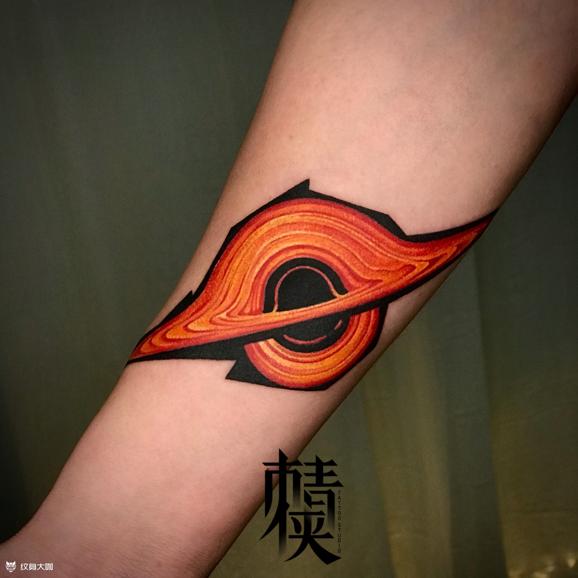 黑洞_纹身图案手稿图片_大侠的纹身作品集