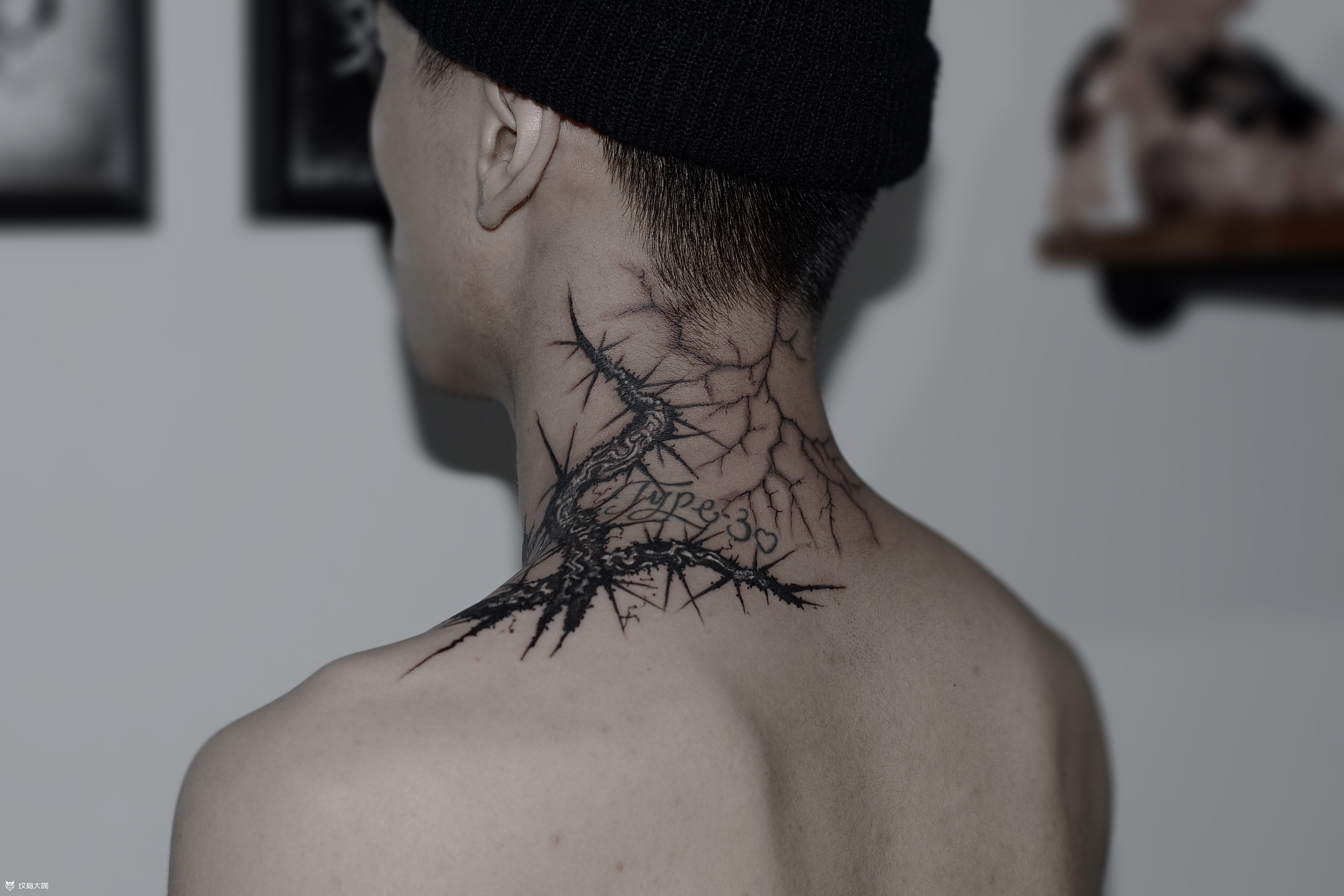 荆棘_纹身图案手稿图片_ z的纹身作品集