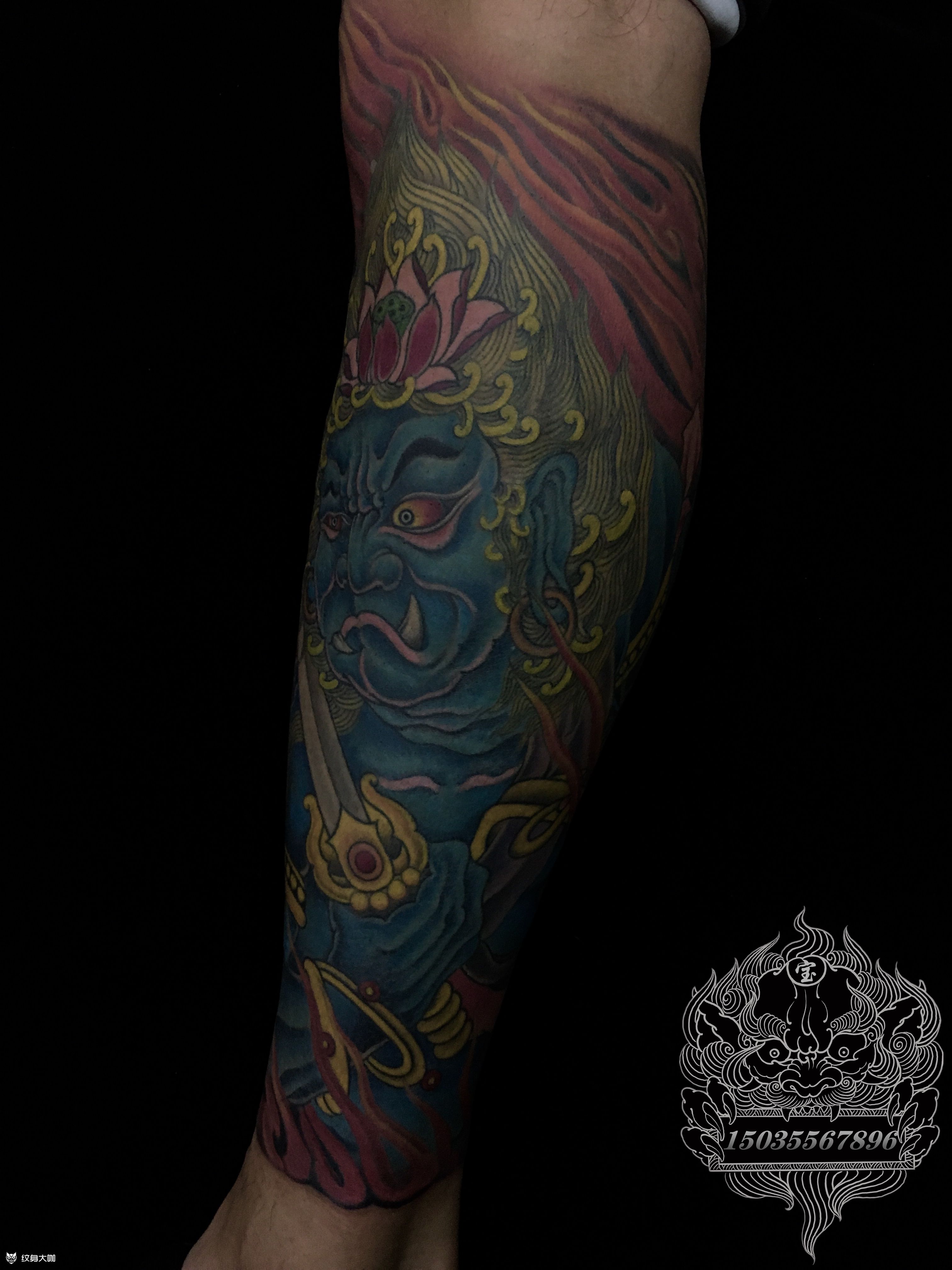 包小腿不动明王 2019年包小_纹身吧社区 - 纹身大咖