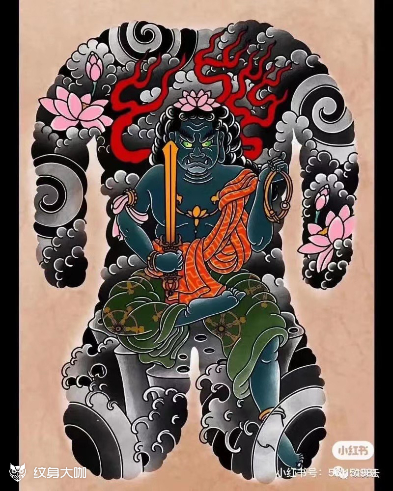 想找一个老传统为题材的满背 _纹身吧社区 - 纹身大咖