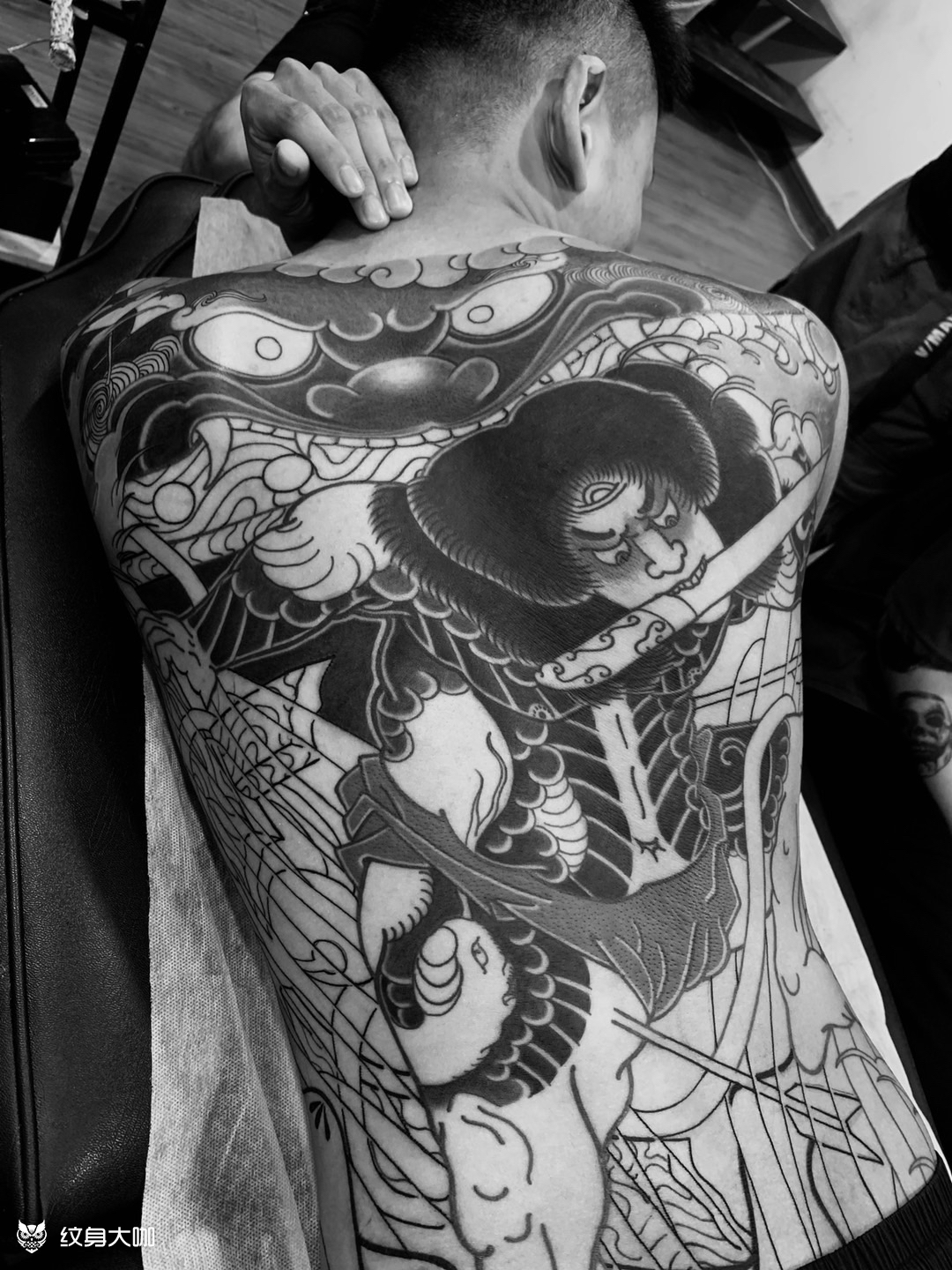 张顺破水门满背