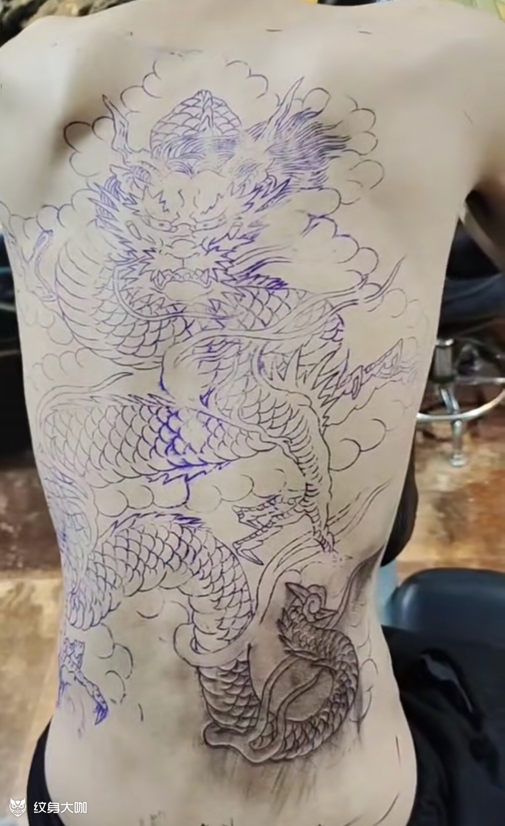 龙 线条_纹身吧社区 - 纹身大咖