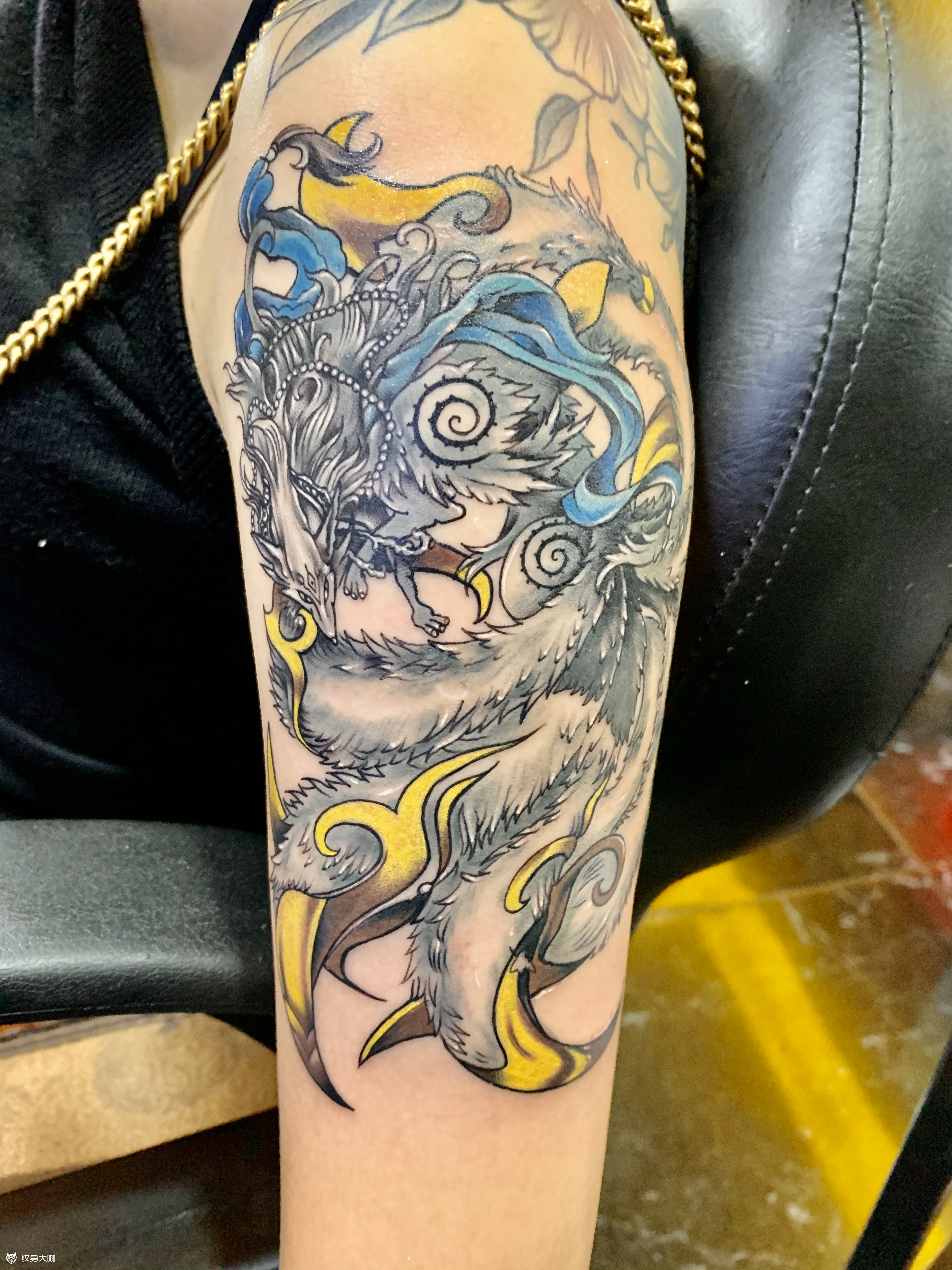 九尾_纹身吧社区 - 纹身大咖