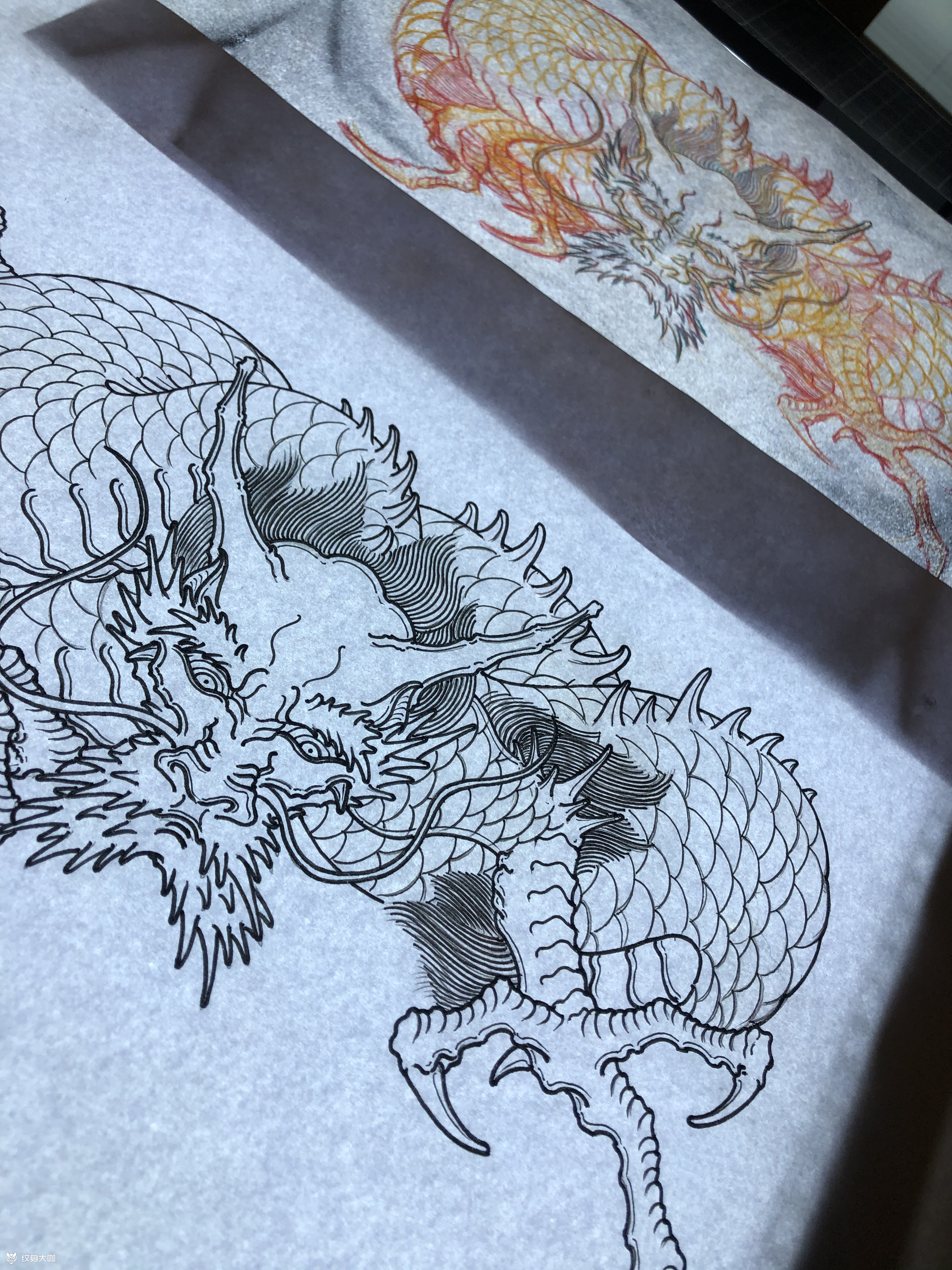 传统花胸未完成