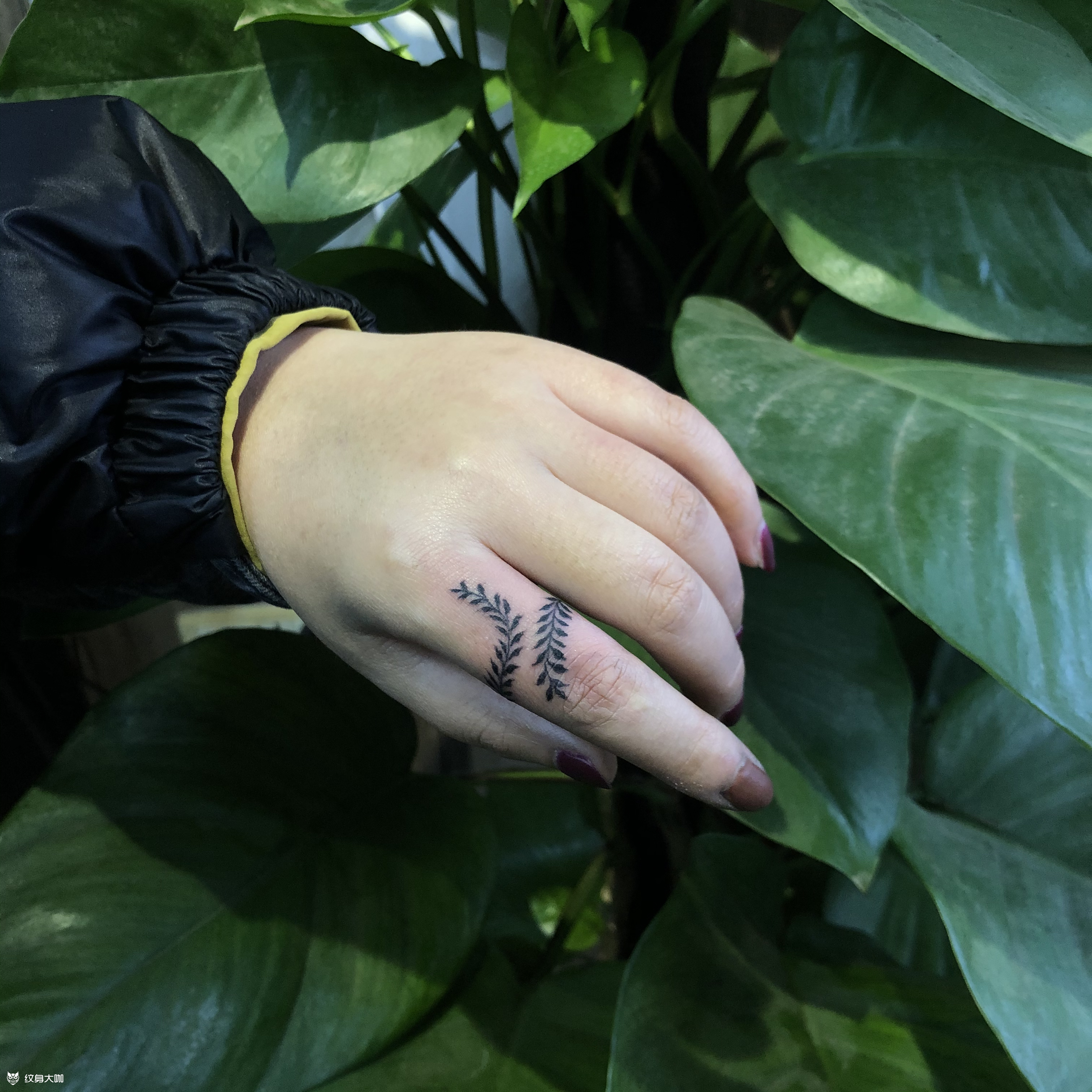 戒指_纹身图案手稿图片_李宁笙的纹身作品集