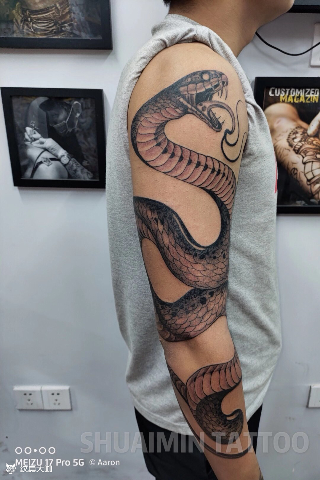 纹身图案手稿图片_帅敏tattoo的纹身作品集