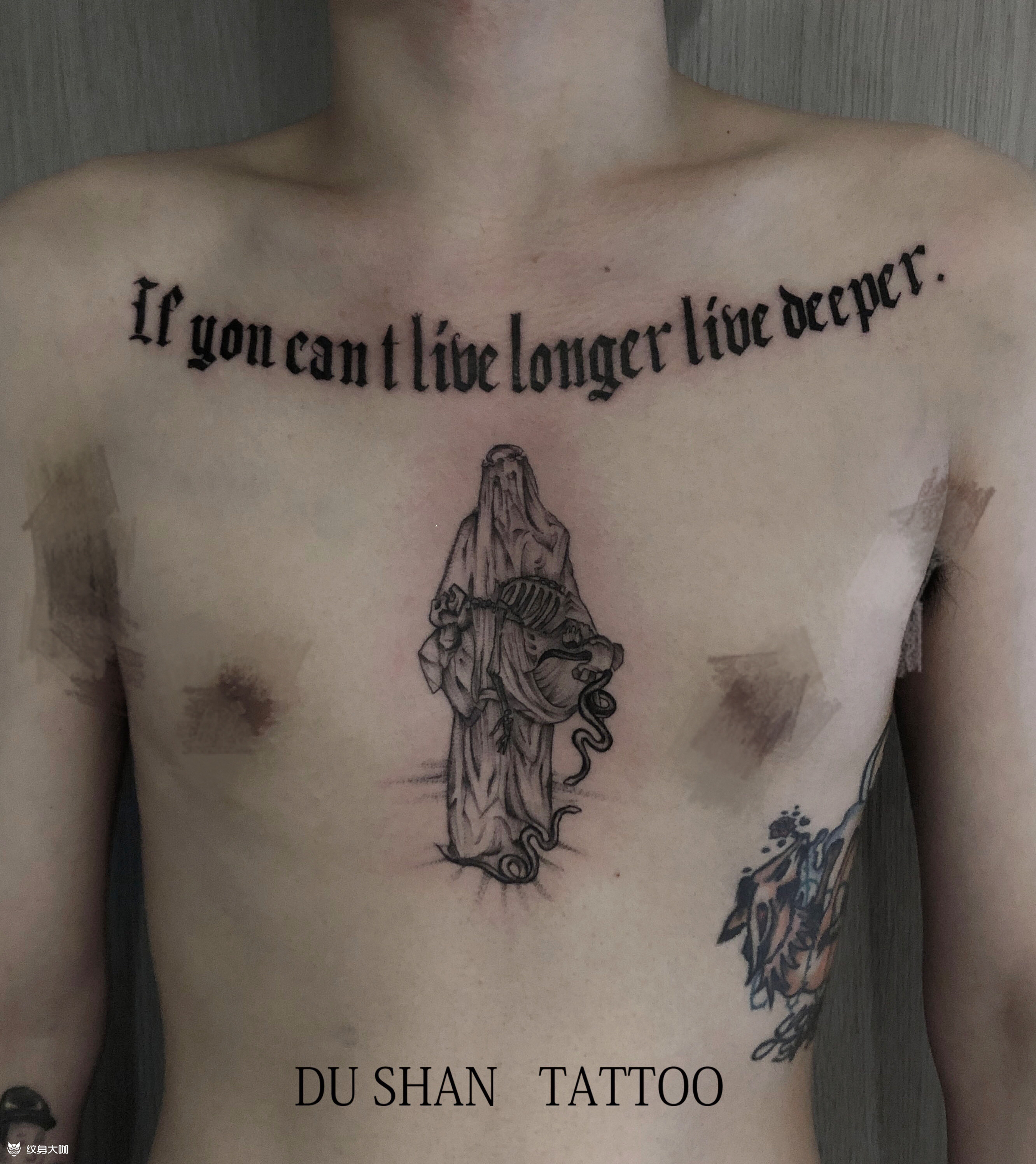 耶稣_纹身图案手稿图片_鸡尖的纹身作品集