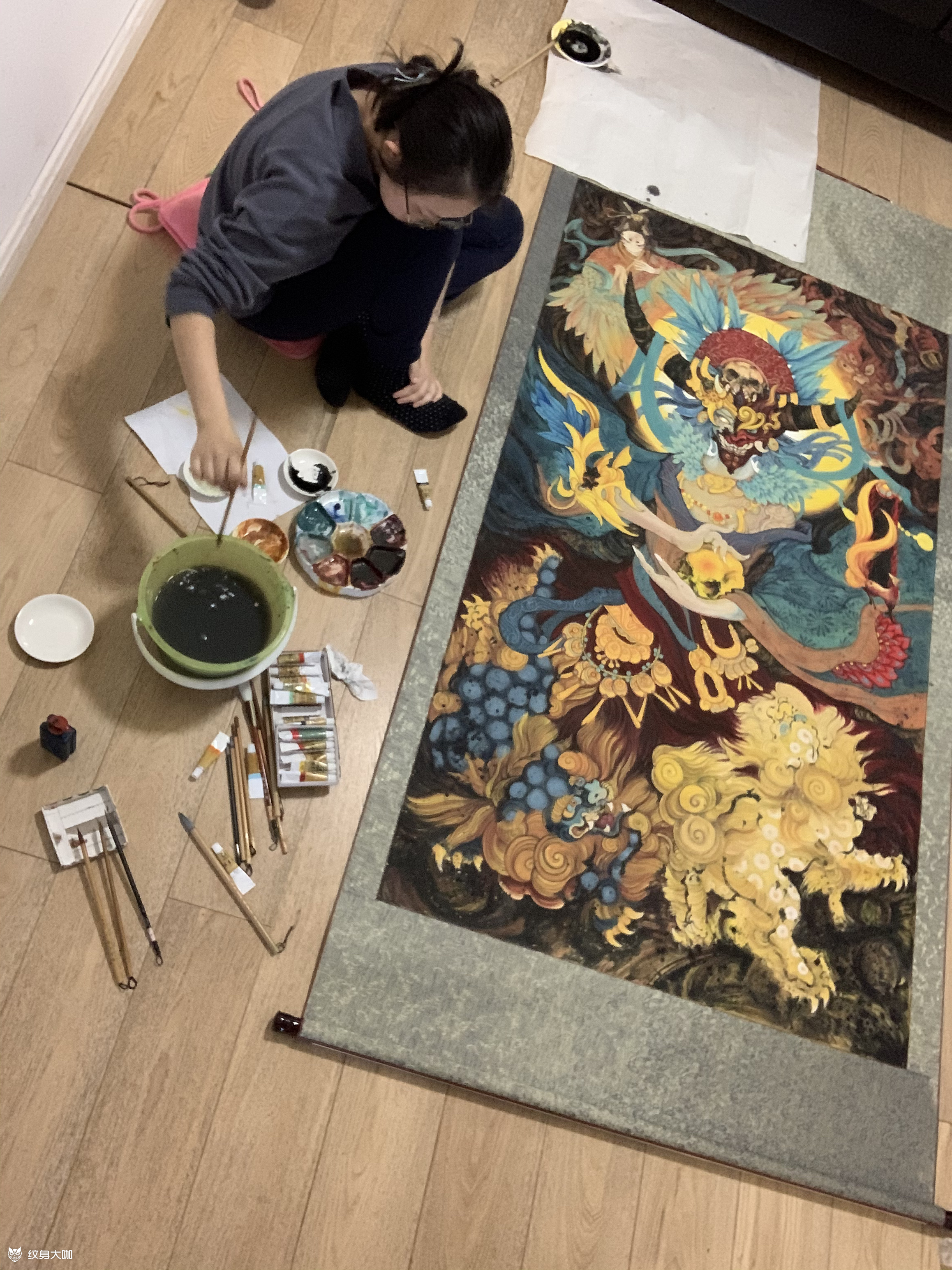 九天玄女手作九天玄女_纹身吧社区 - 纹身大咖