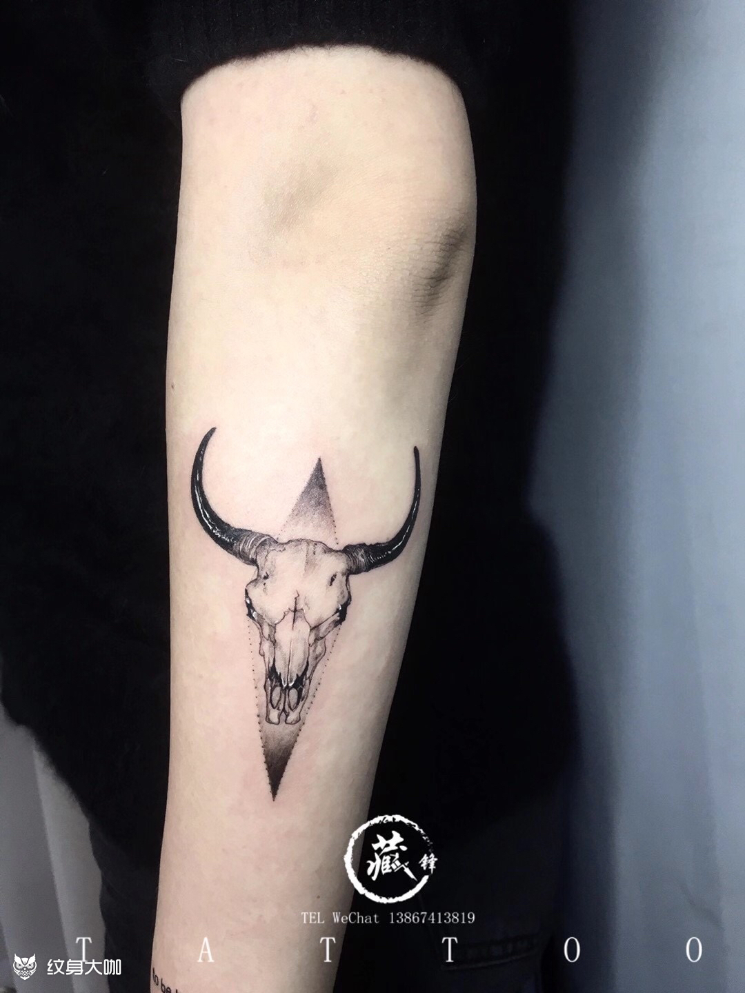 羊头骨_纹身吧社区 - 纹身大咖