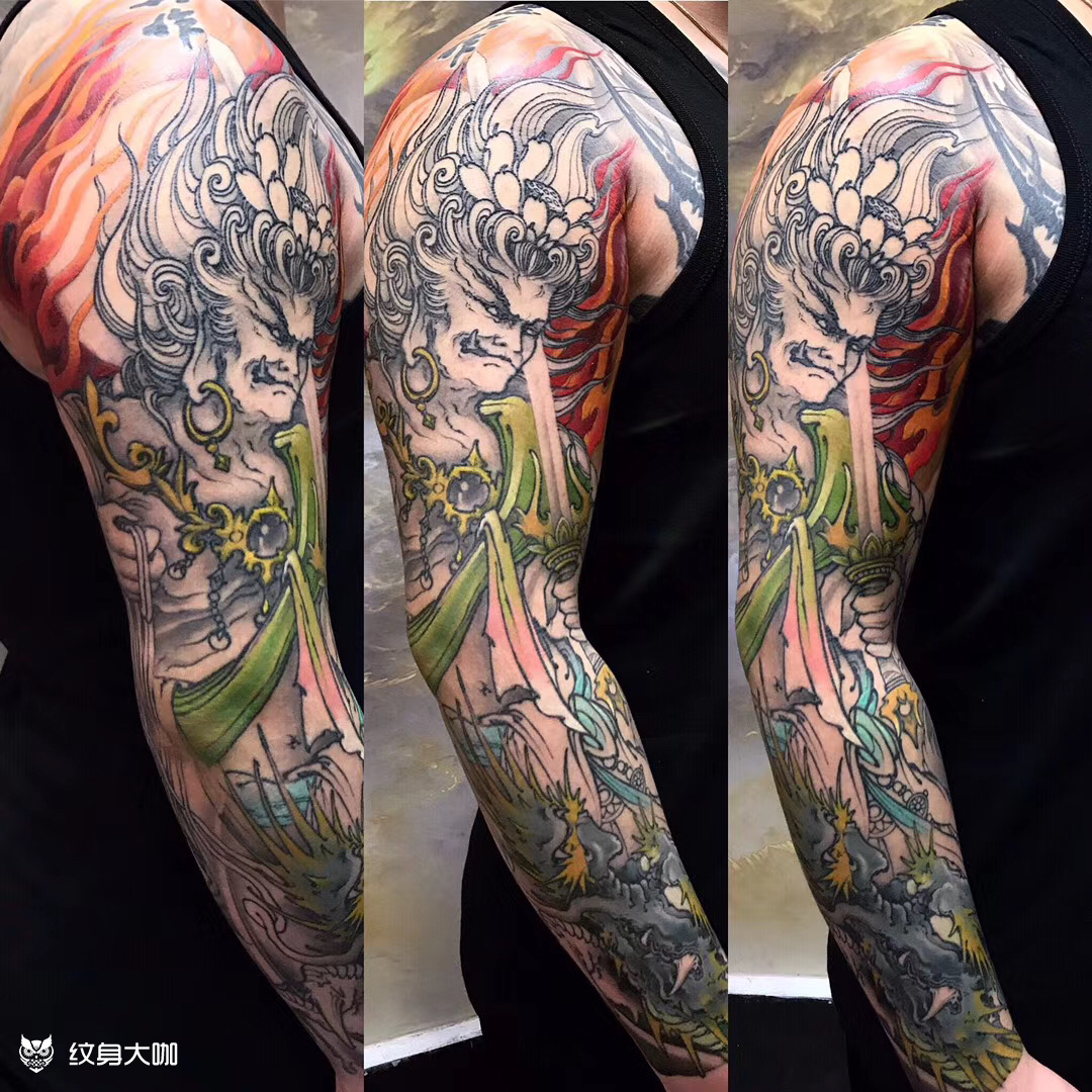 明王_纹身图案手稿图片_谛吾的纹身作品集