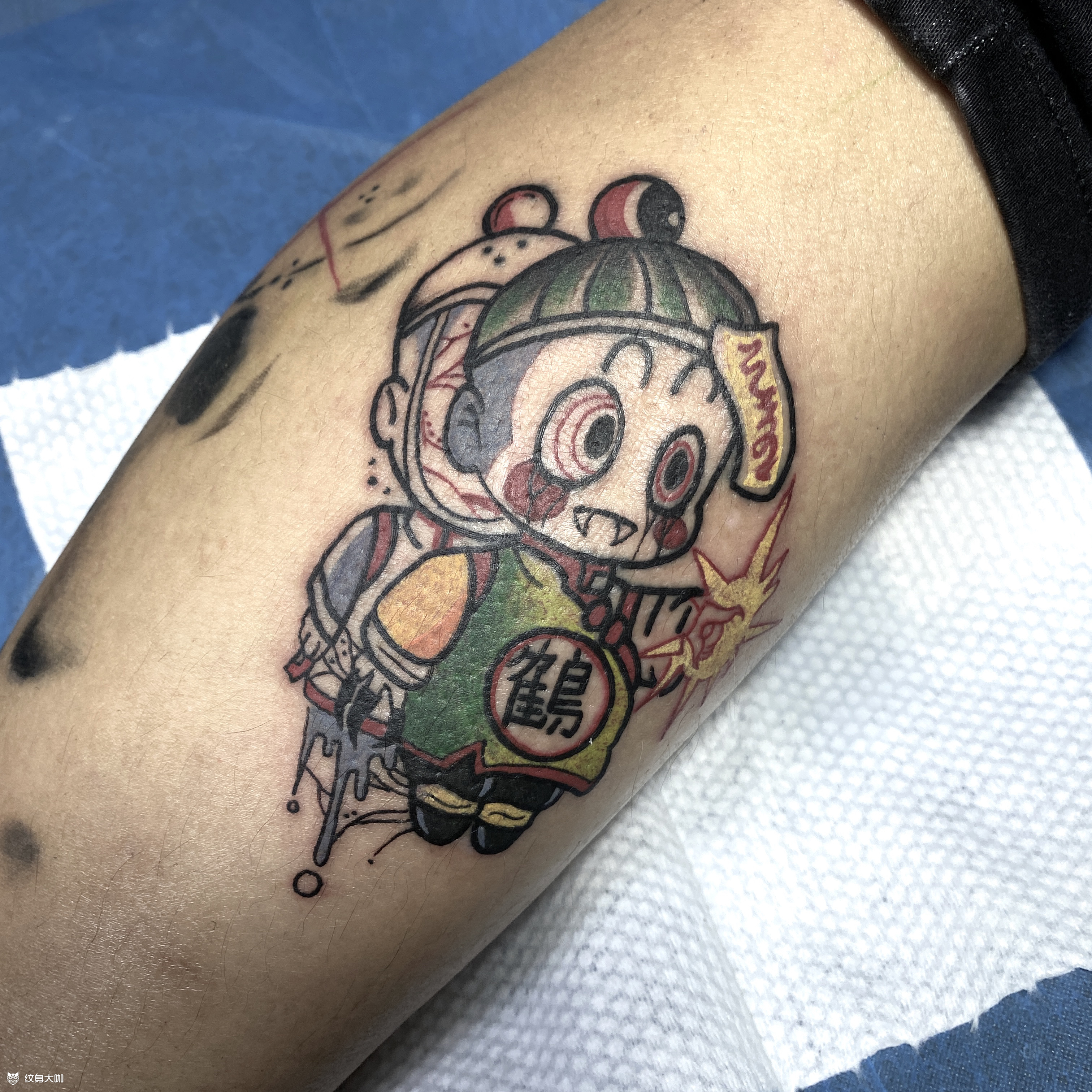 小僵尸_纹身图案手稿图片_晶晶的纹身作品集