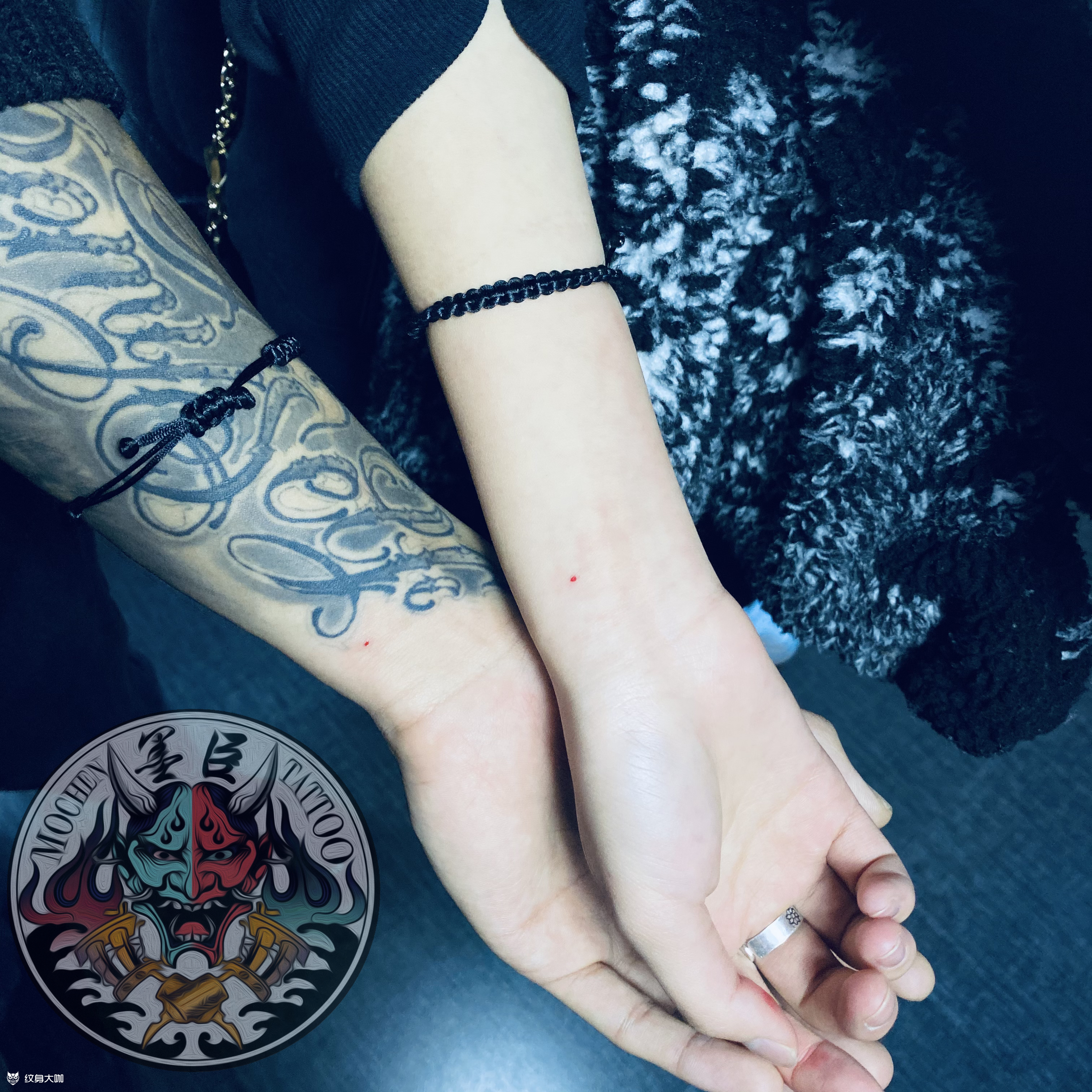 朱砂痣_纹身图案手稿图片_李航的纹身作品集