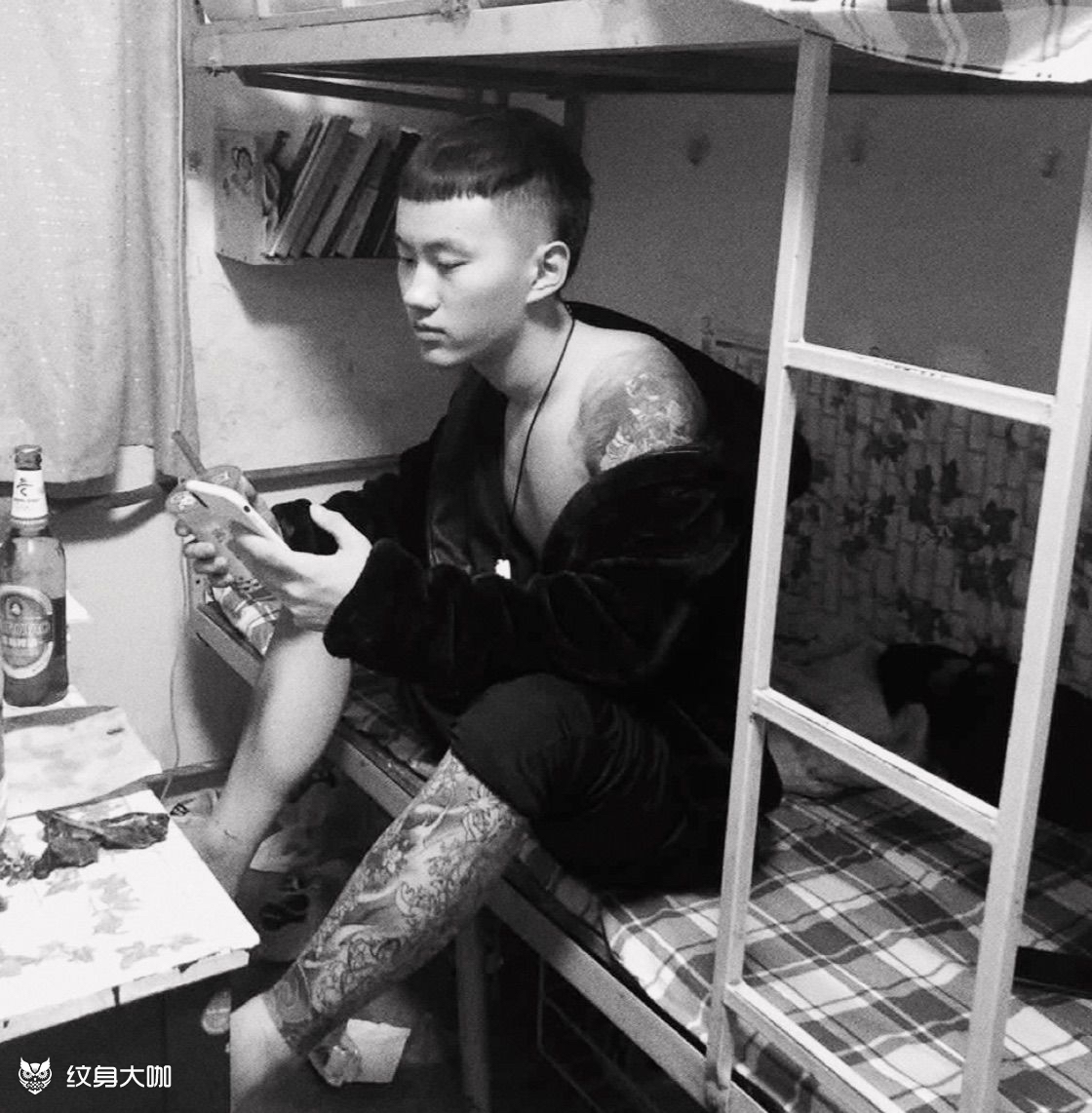 一做完纹身我就接着去喝酒 喝完_纹身吧社区 - 纹身大咖