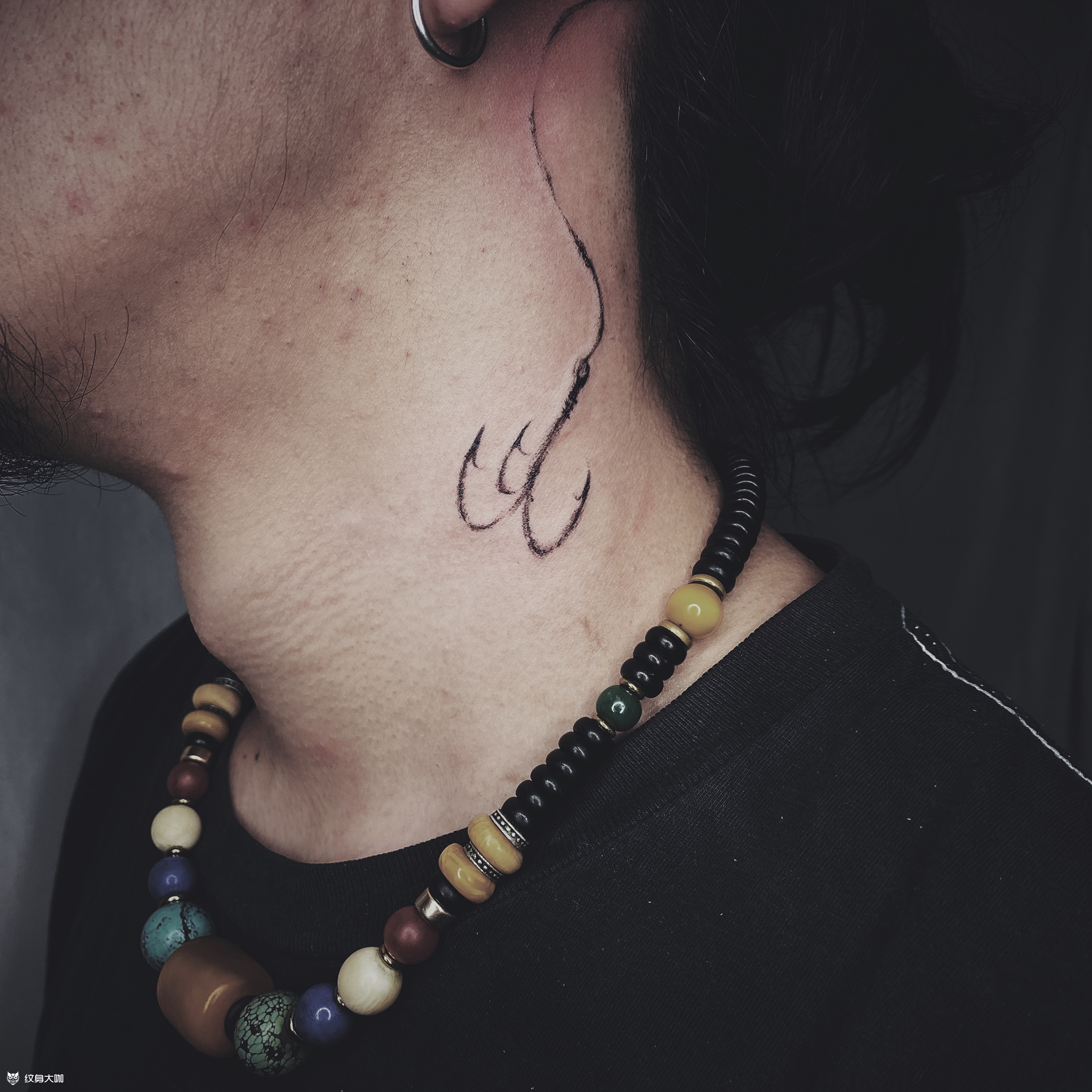 及时行乐的小鱼钩兄弟自画,我_纹身吧社区 - 纹身大咖