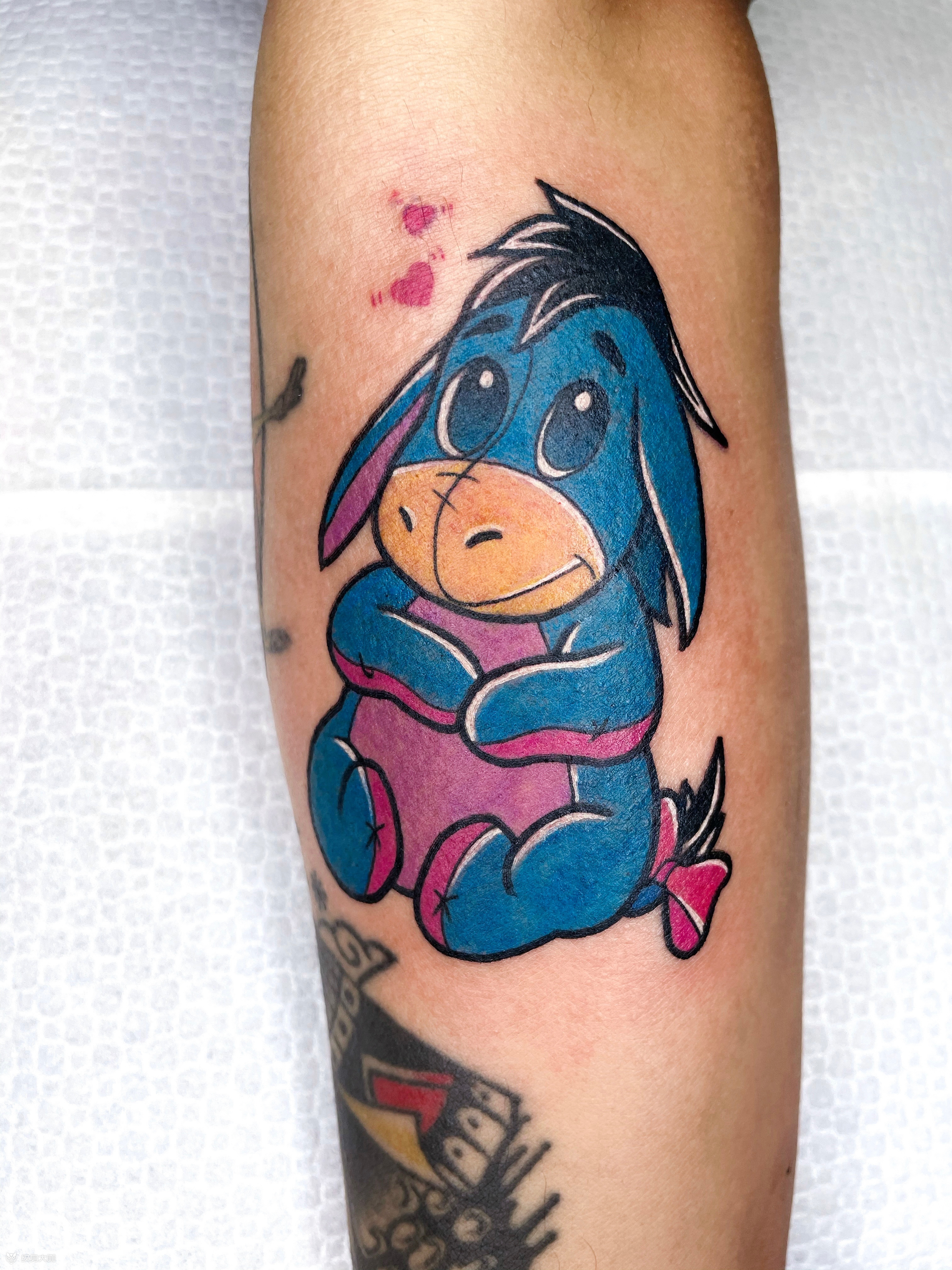 小毛驴_纹身图案手稿图片_楽七的纹身作品集