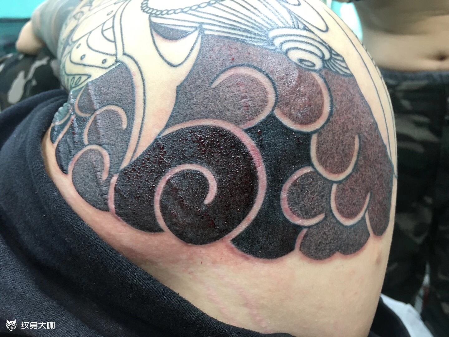 来了_纹身图案手稿图片_明刺先生的纹身作品集