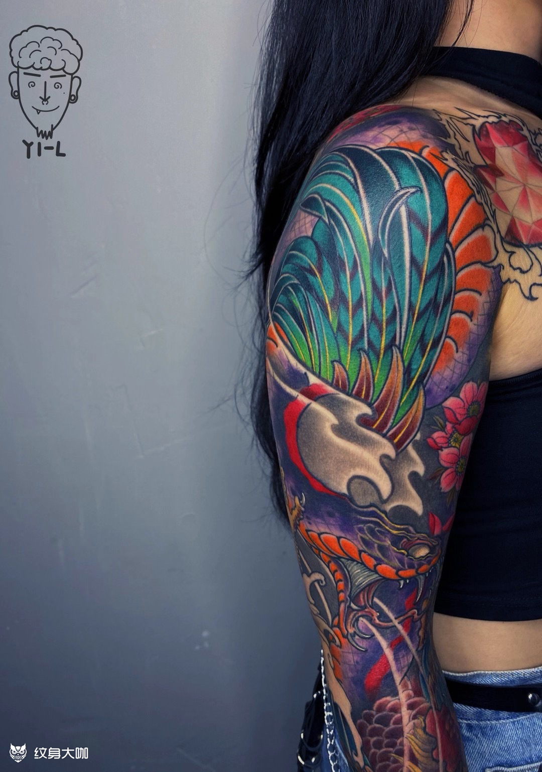 新传统花臂701515 .新传统花_纹身吧社区 - 纹身大咖