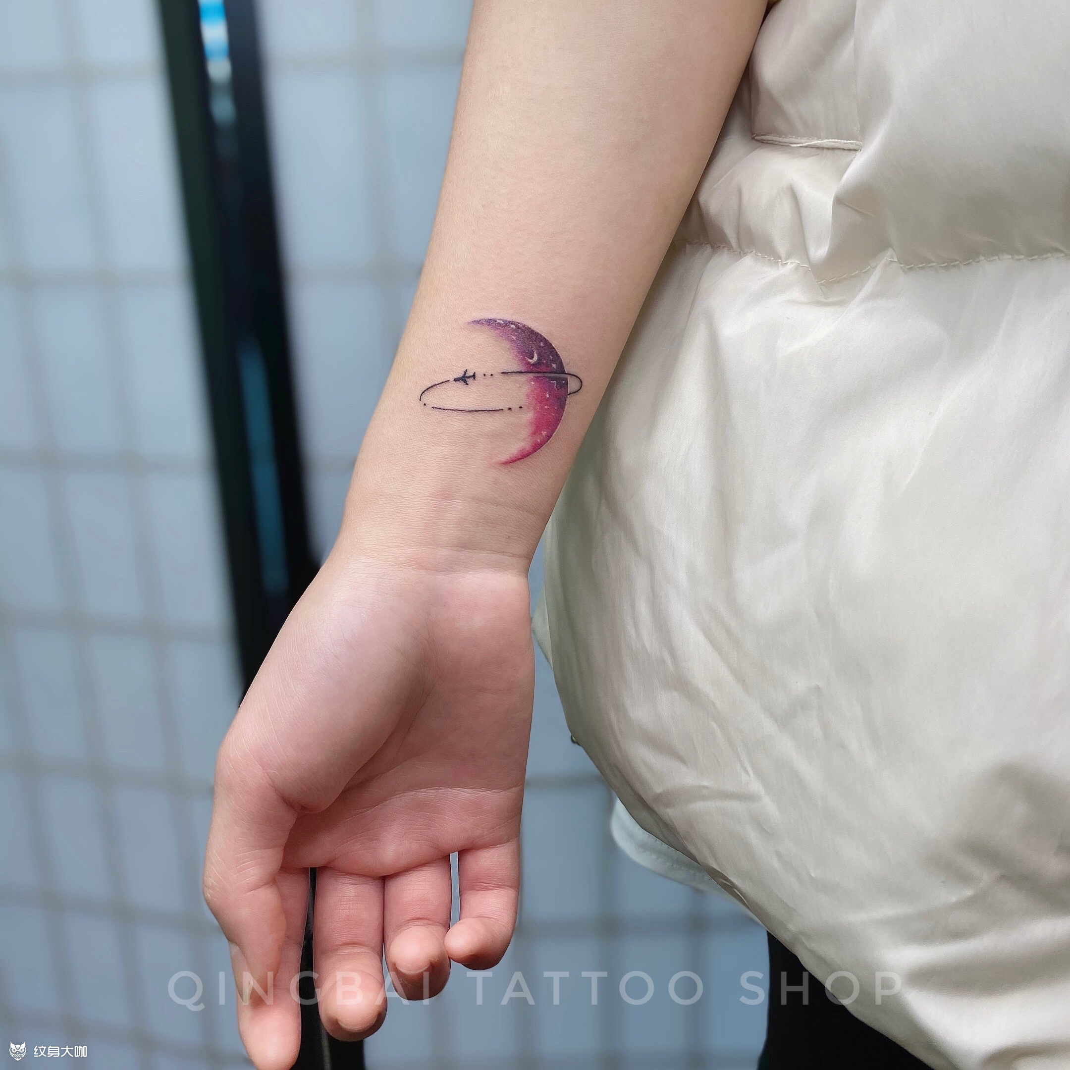 手腕小清新_纹身图案手稿图片_柏良的纹身作品集