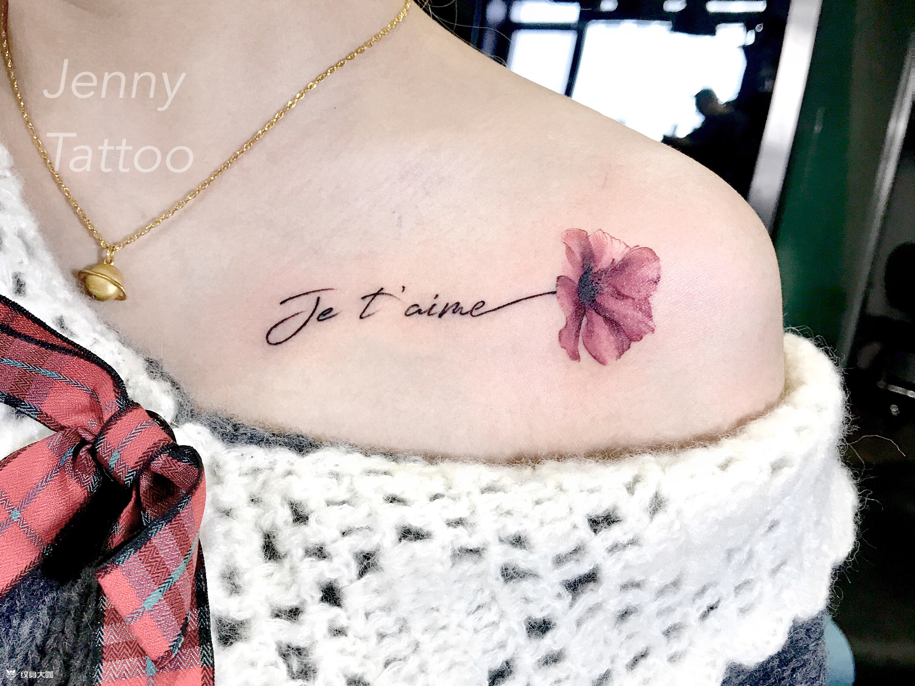 复古干花_纹身图案手稿图片_ jenny的纹身作品集