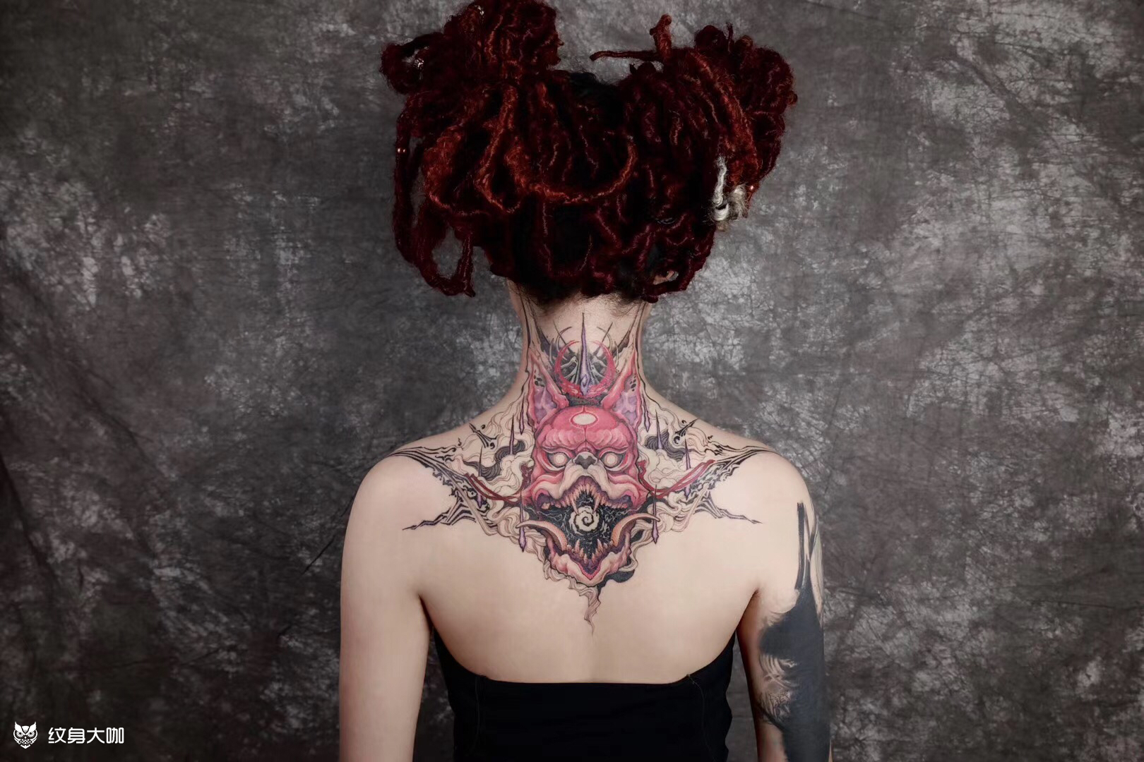 《千手百鬼—玉藻前》_纹身图案手稿图片_千手的纹身作品集