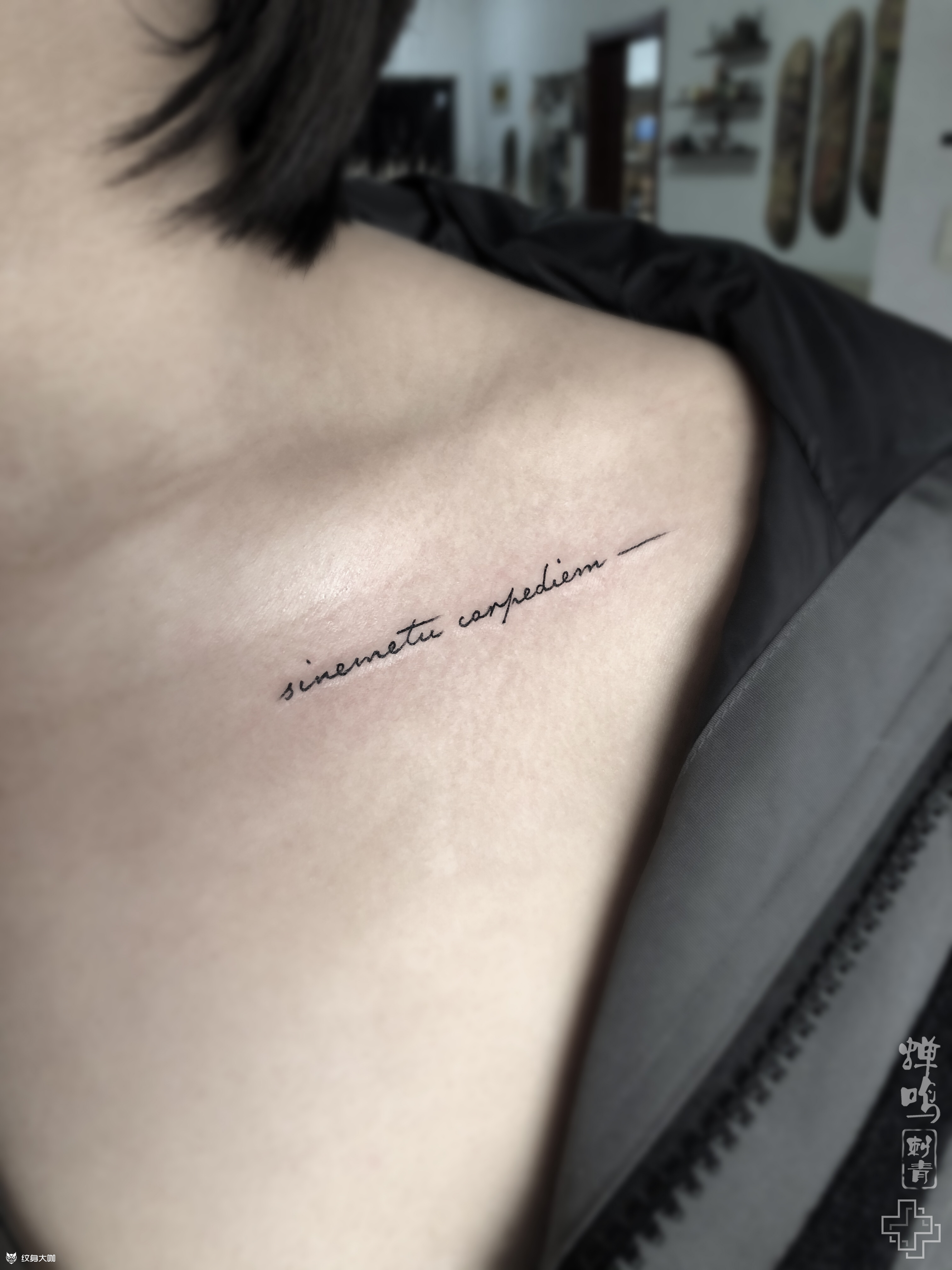 拉丁文_纹身图案手稿图片_7777的纹身作品集