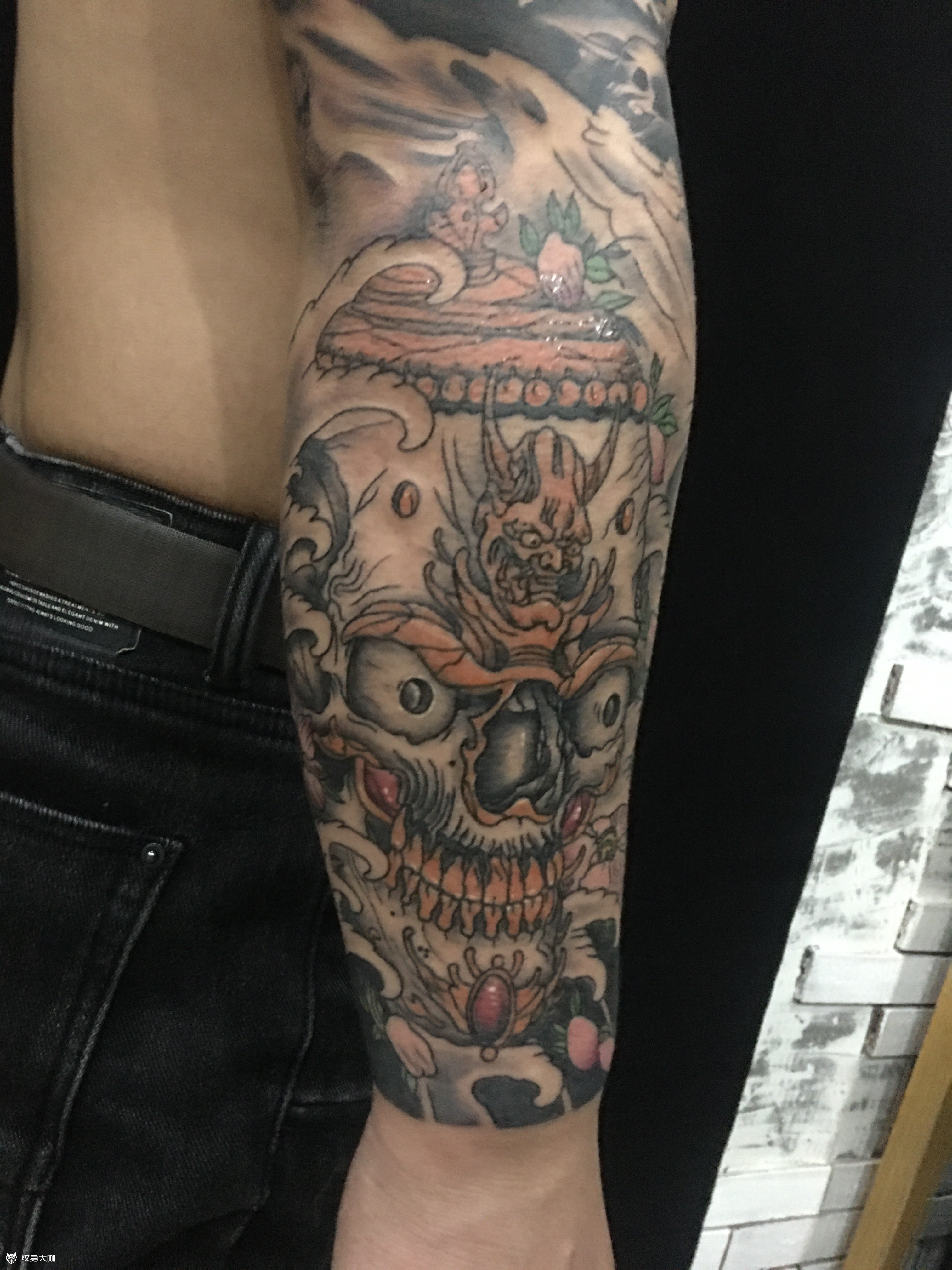 嘎巴拉_纹身图案手稿图片_刘邦的纹身作品集