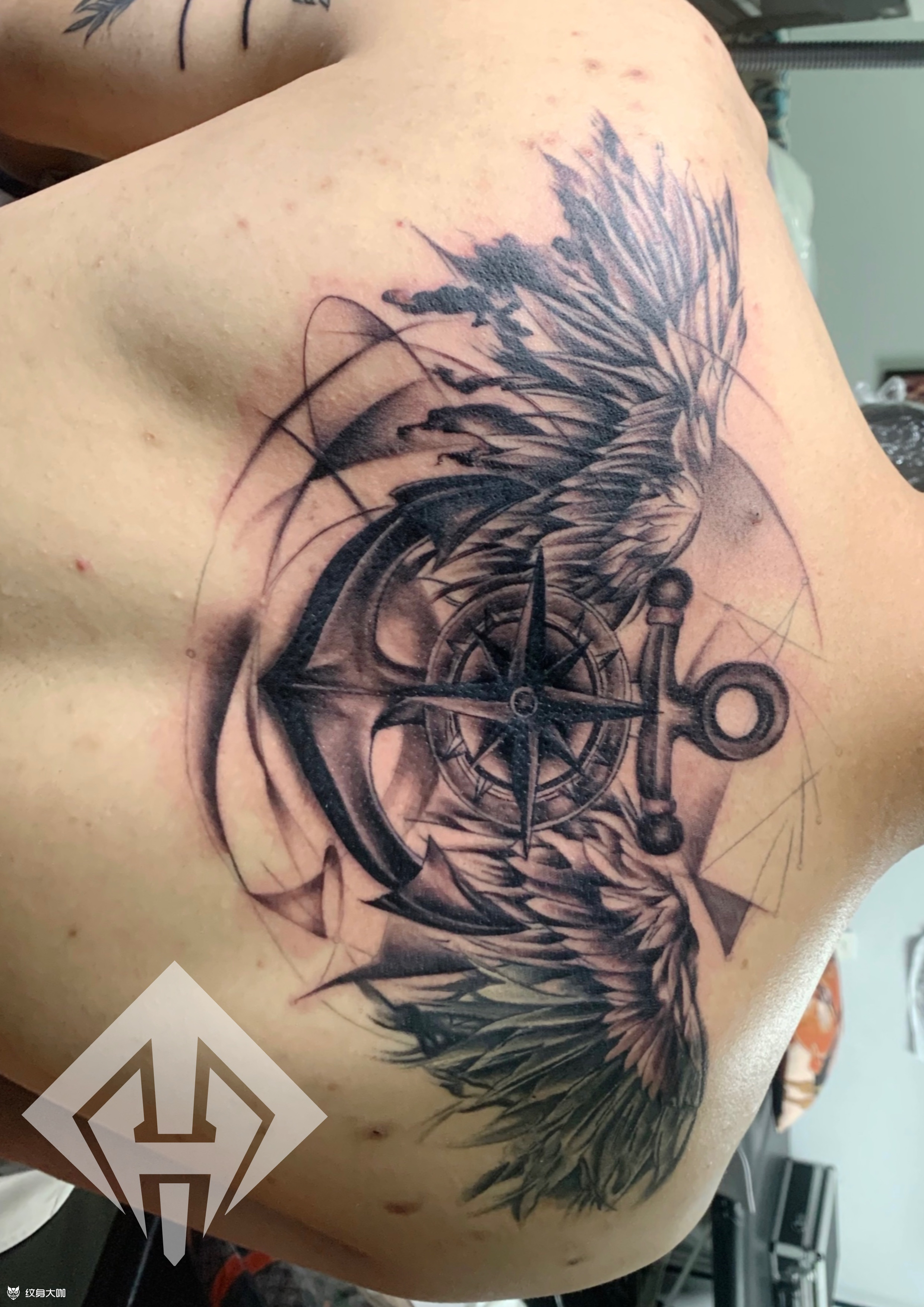 翅膀_纹身图案手稿图片_三叶虫tattoo的纹身作品集