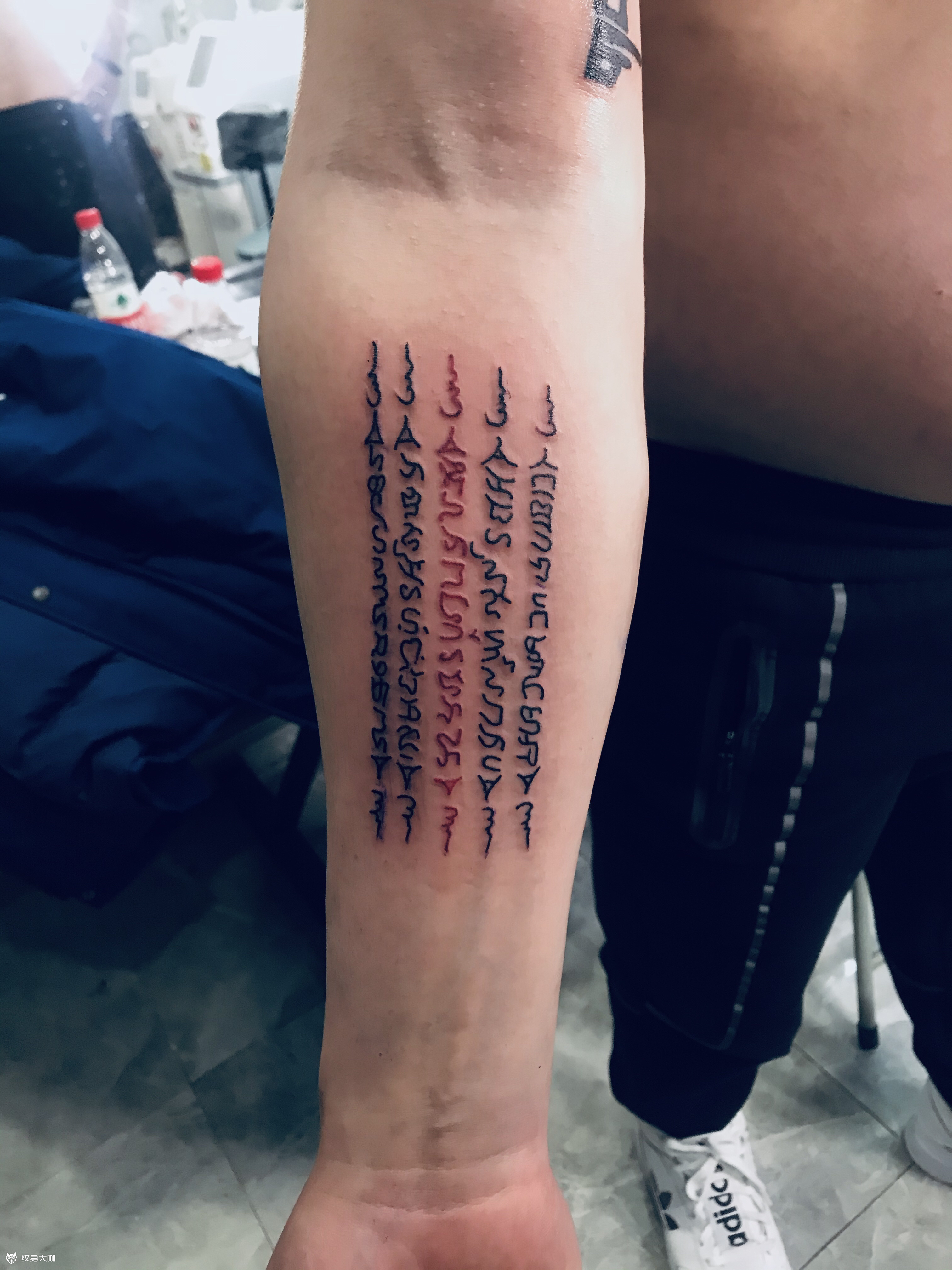 藏文_纹身图案手稿图片_tatto陶的纹身作品集