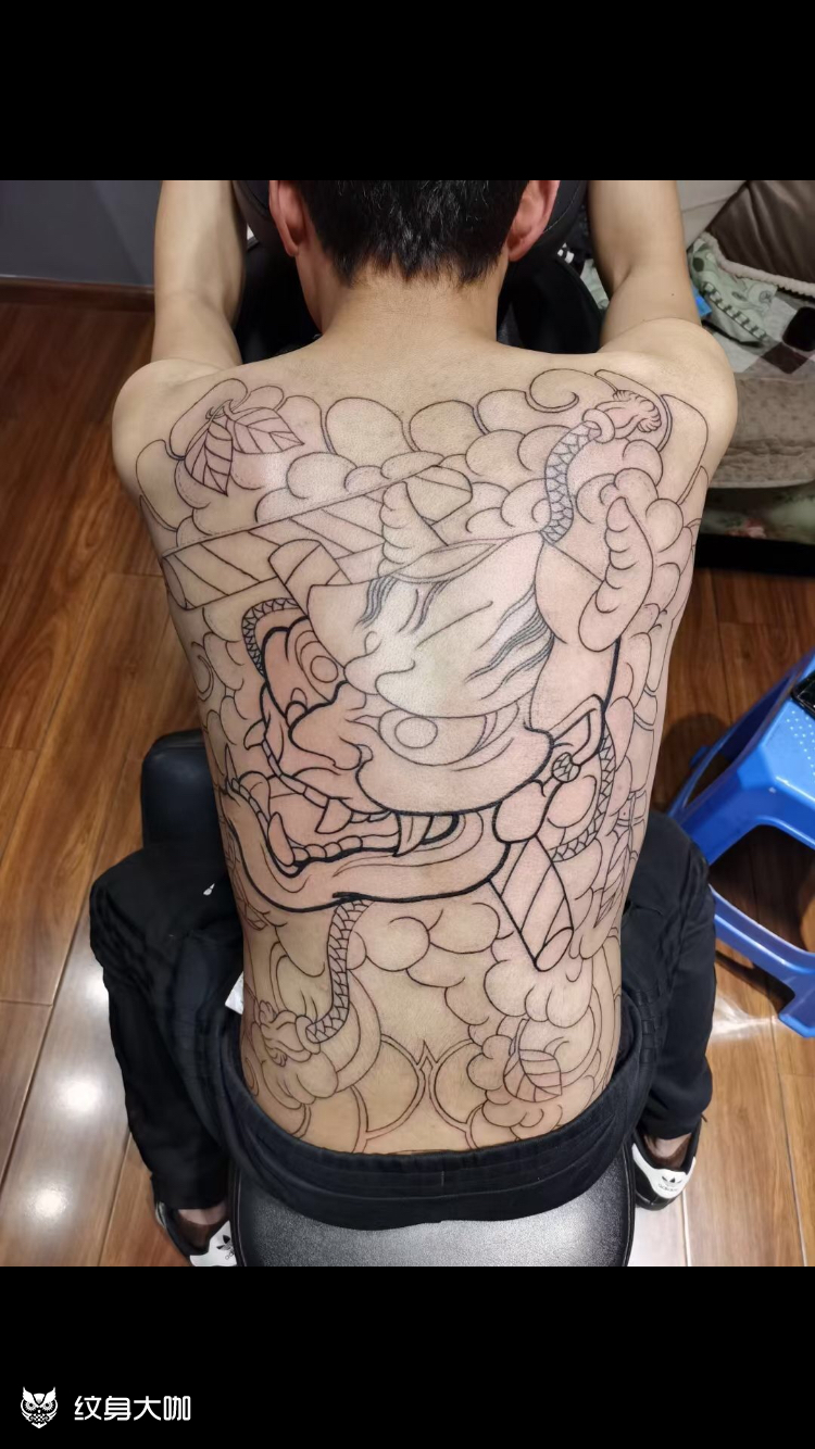 1500纹的满背 你们帮我看一_纹身吧社区 - 纹身大咖