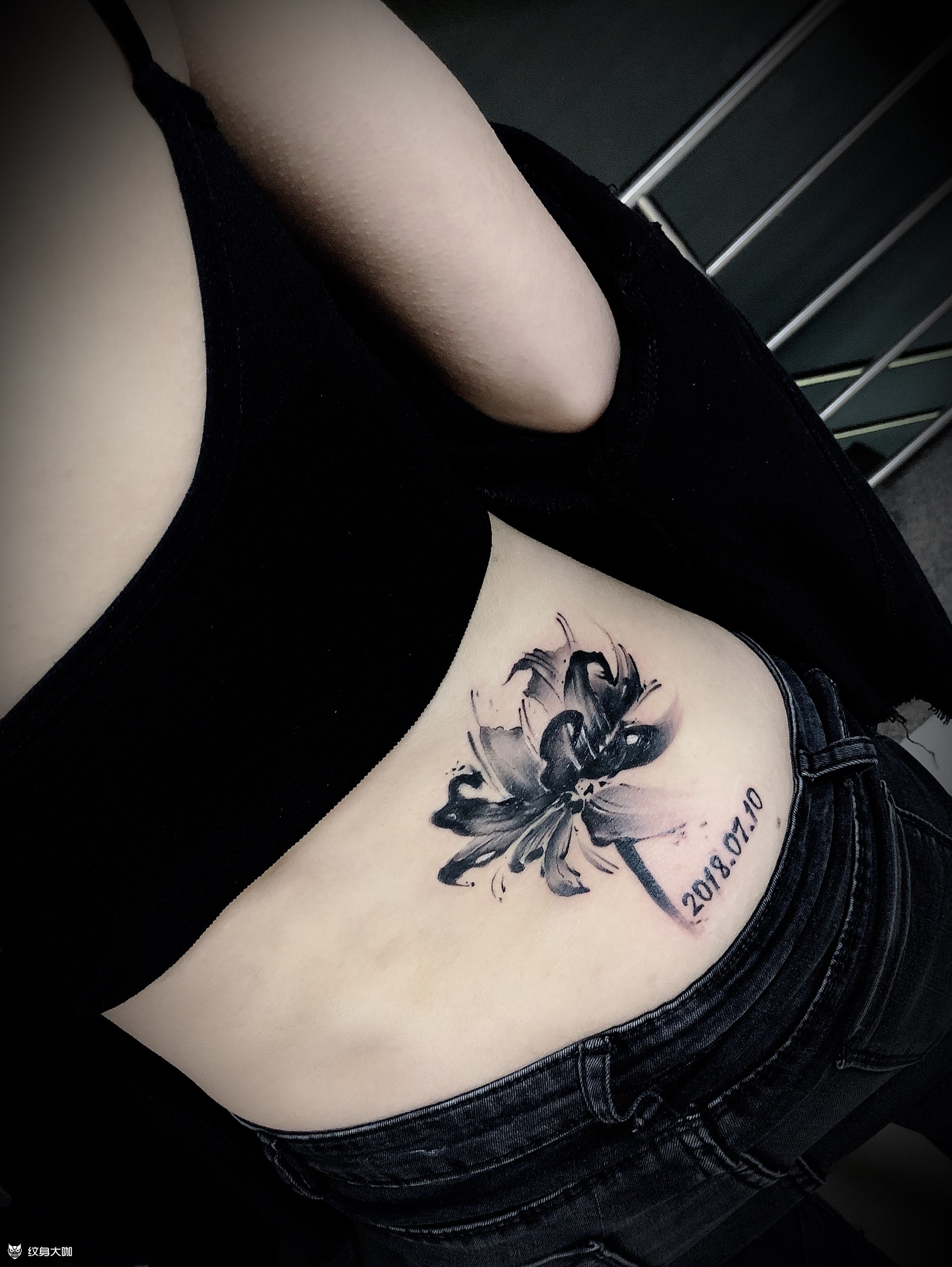 彼岸花遮盖旧图揭阳恩刺青东山_纹身吧社区 - 纹身大咖