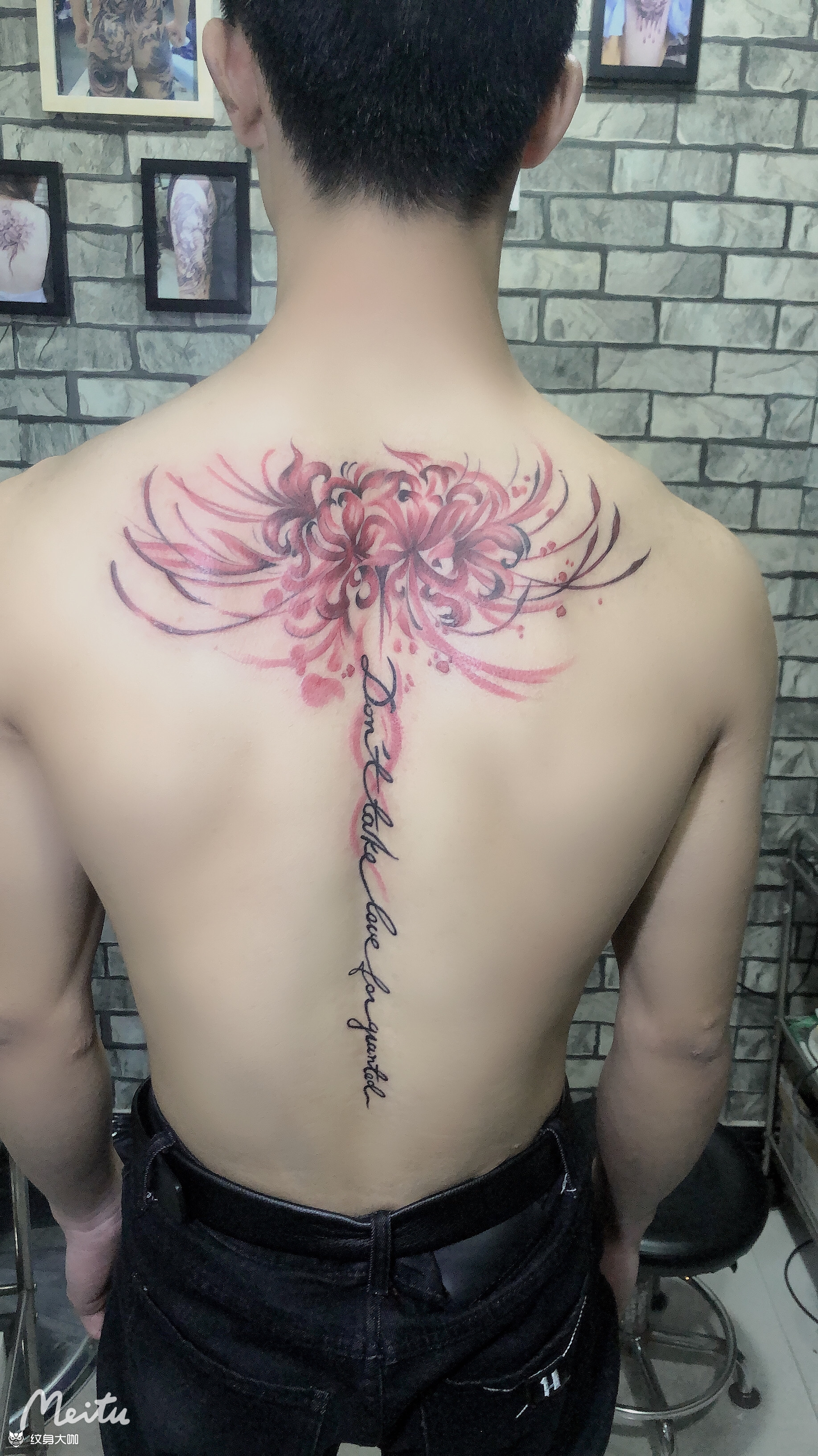 彼岸花_纹身图案手稿图片_针艺的纹身作品集