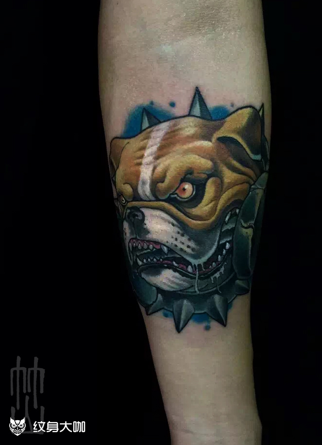 恶霸_纹身图案手稿图片_津铭的纹身作品集