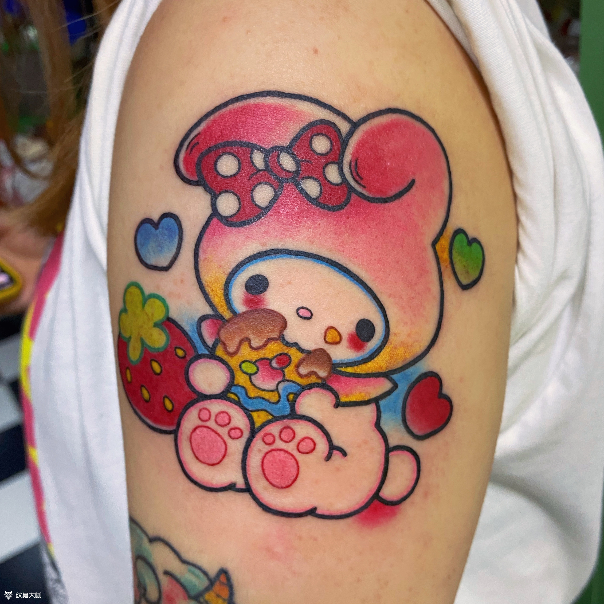 美乐蒂_纹身图案手稿图片_吴晓中的纹身作品集