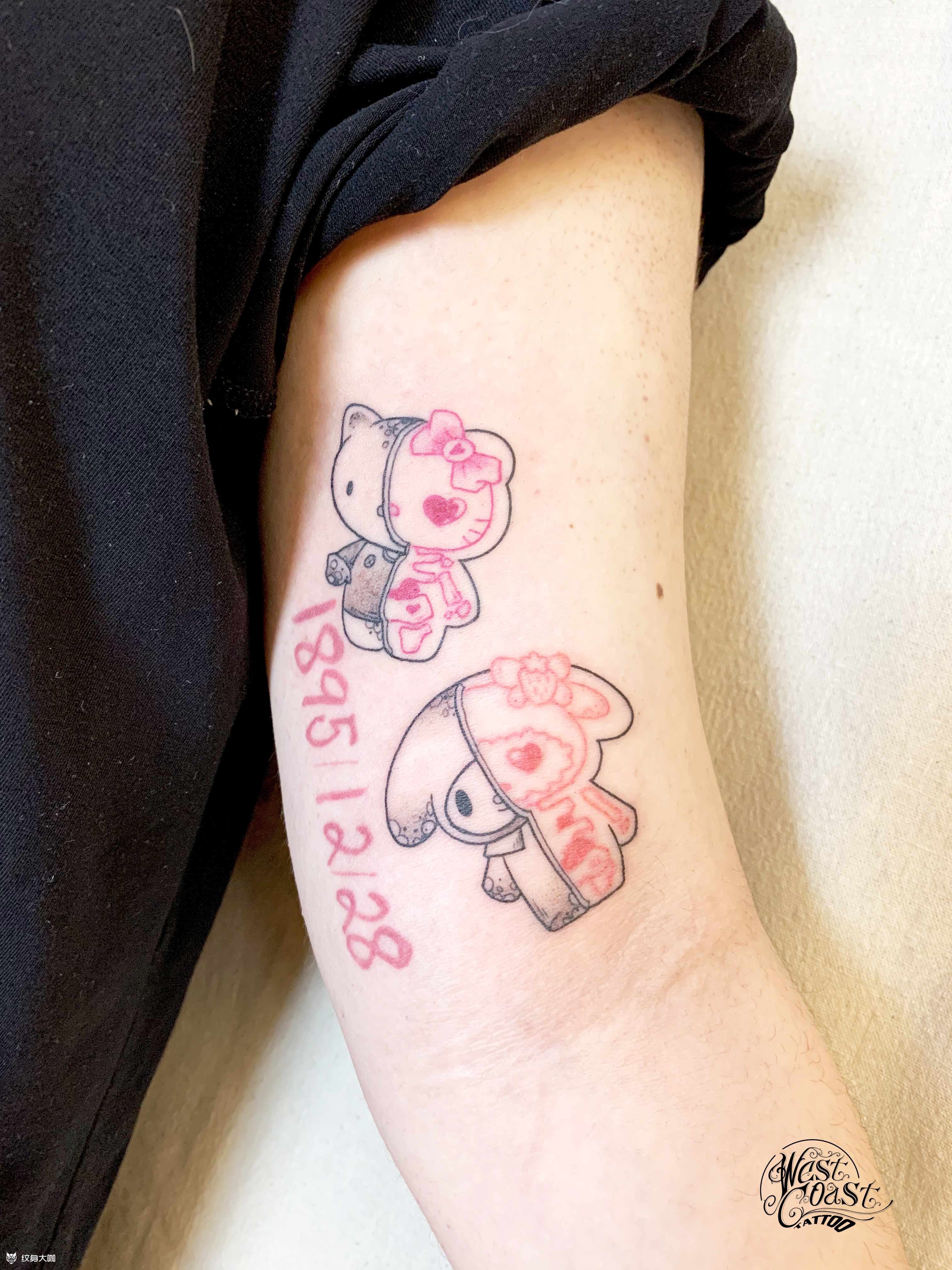 泡泡玛特_纹身图案手稿图片_琳妹的纹身作品集