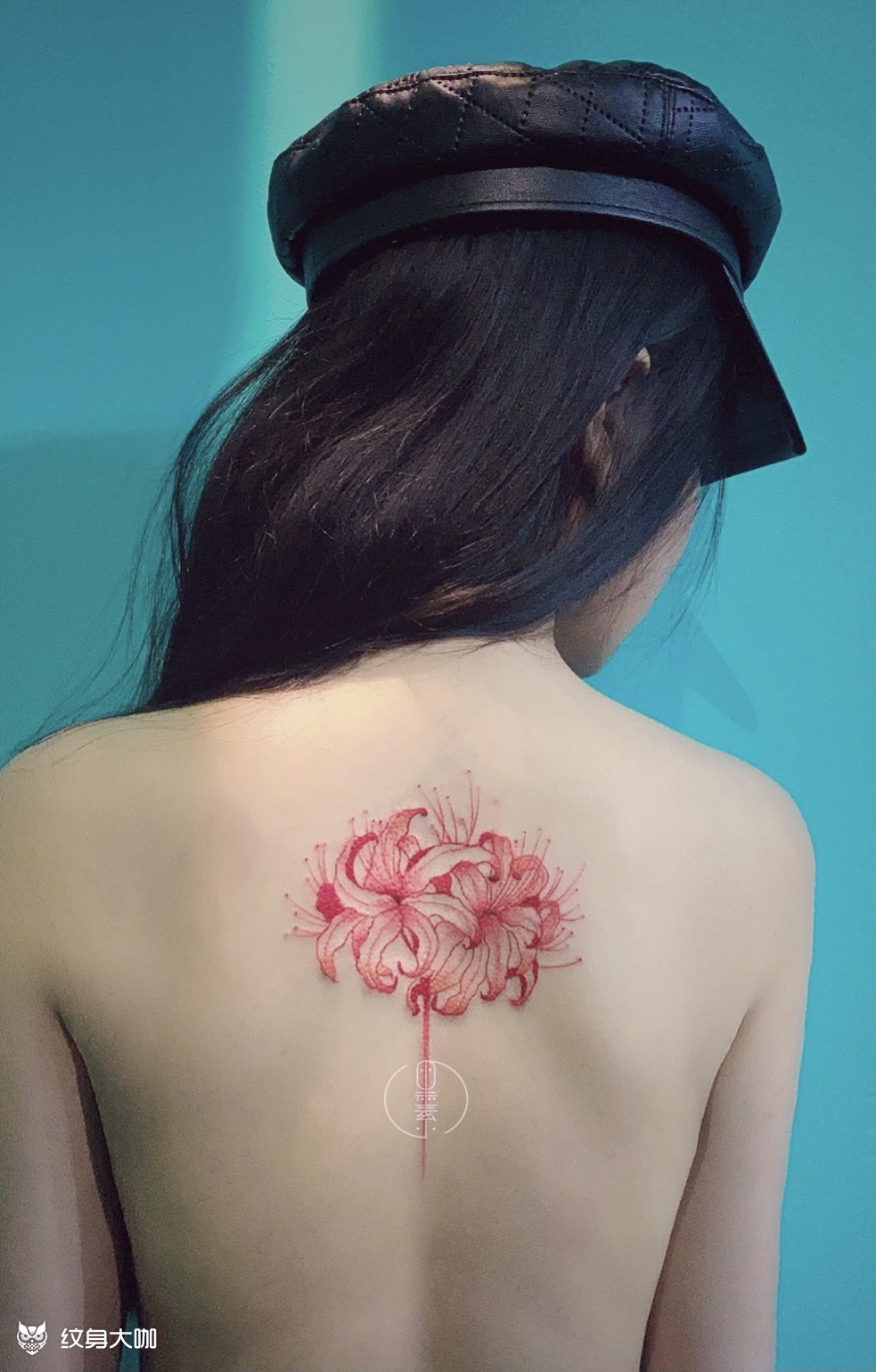 作品简介:彼岸花纹身 寓意:重生 远不缺乏从新开始的勇气