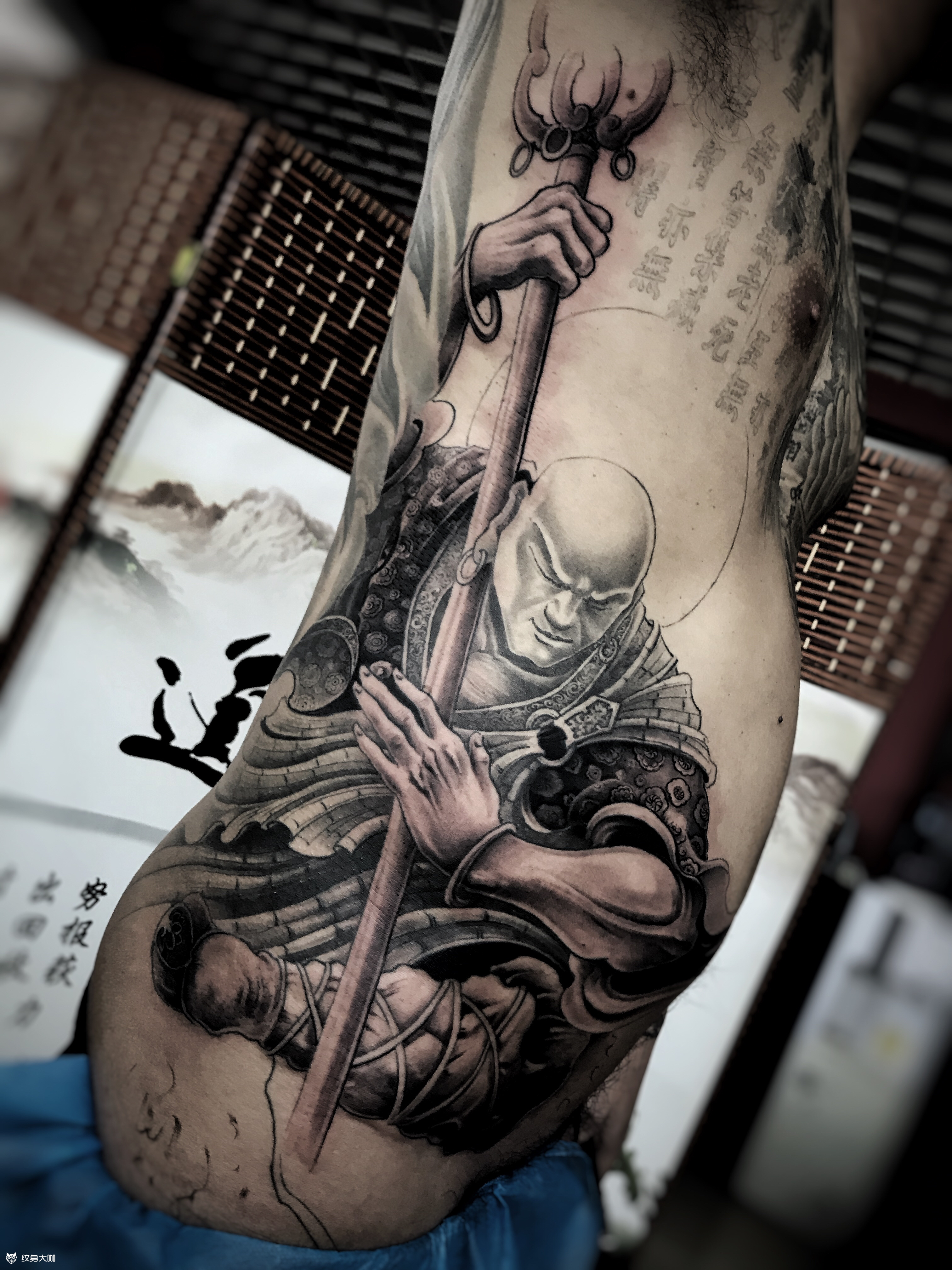 地藏王肋上的地藏王.未完!_纹身吧社区 - 纹身大咖
