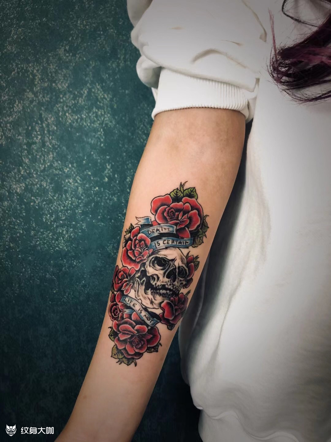 old school _纹身图案手稿图片_墨魂道的纹身作品集