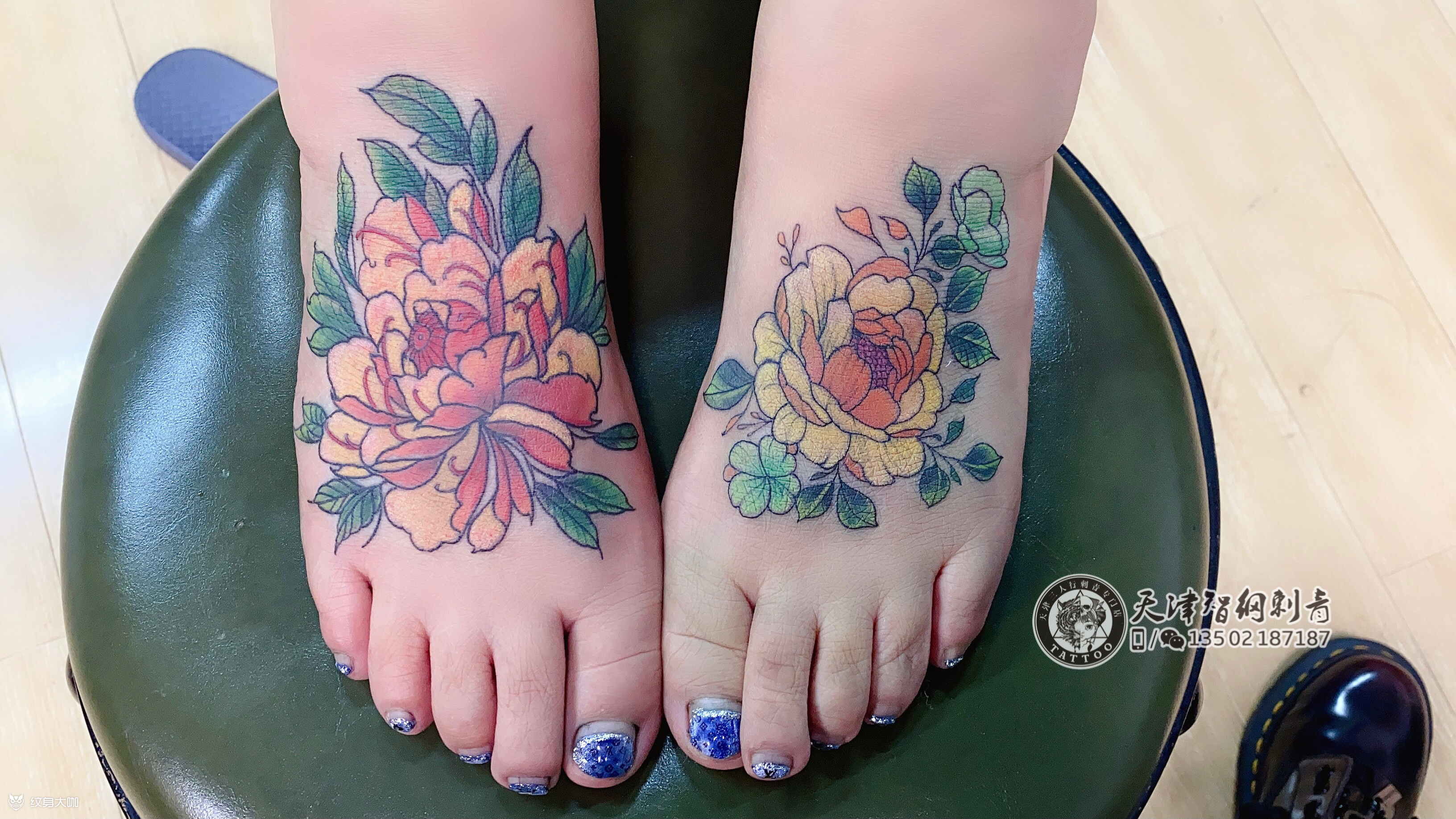 纲哥梵梵联合制作脚面