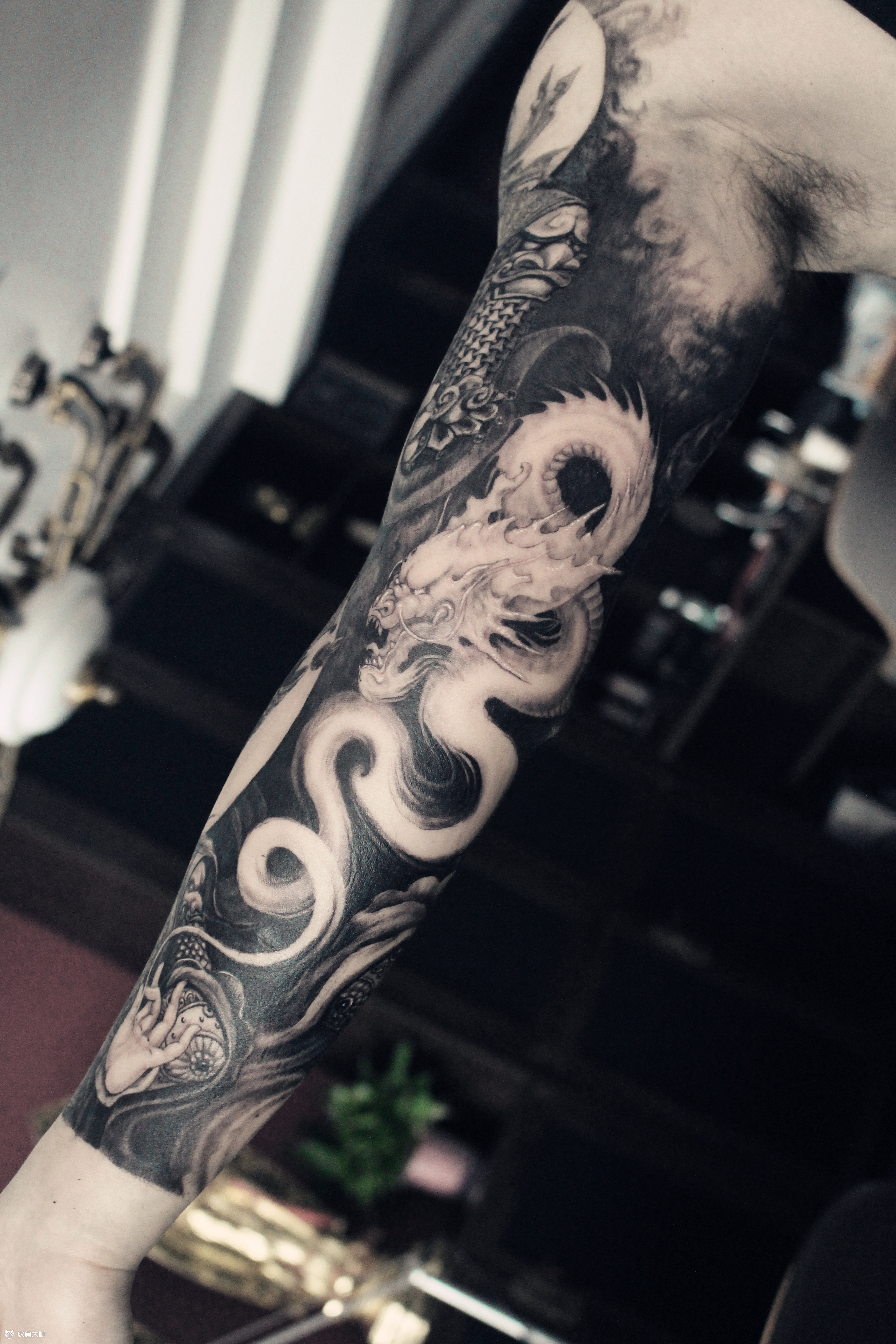 四大天王之雨顺前几天的四大天_纹身吧社区 - 纹身大咖