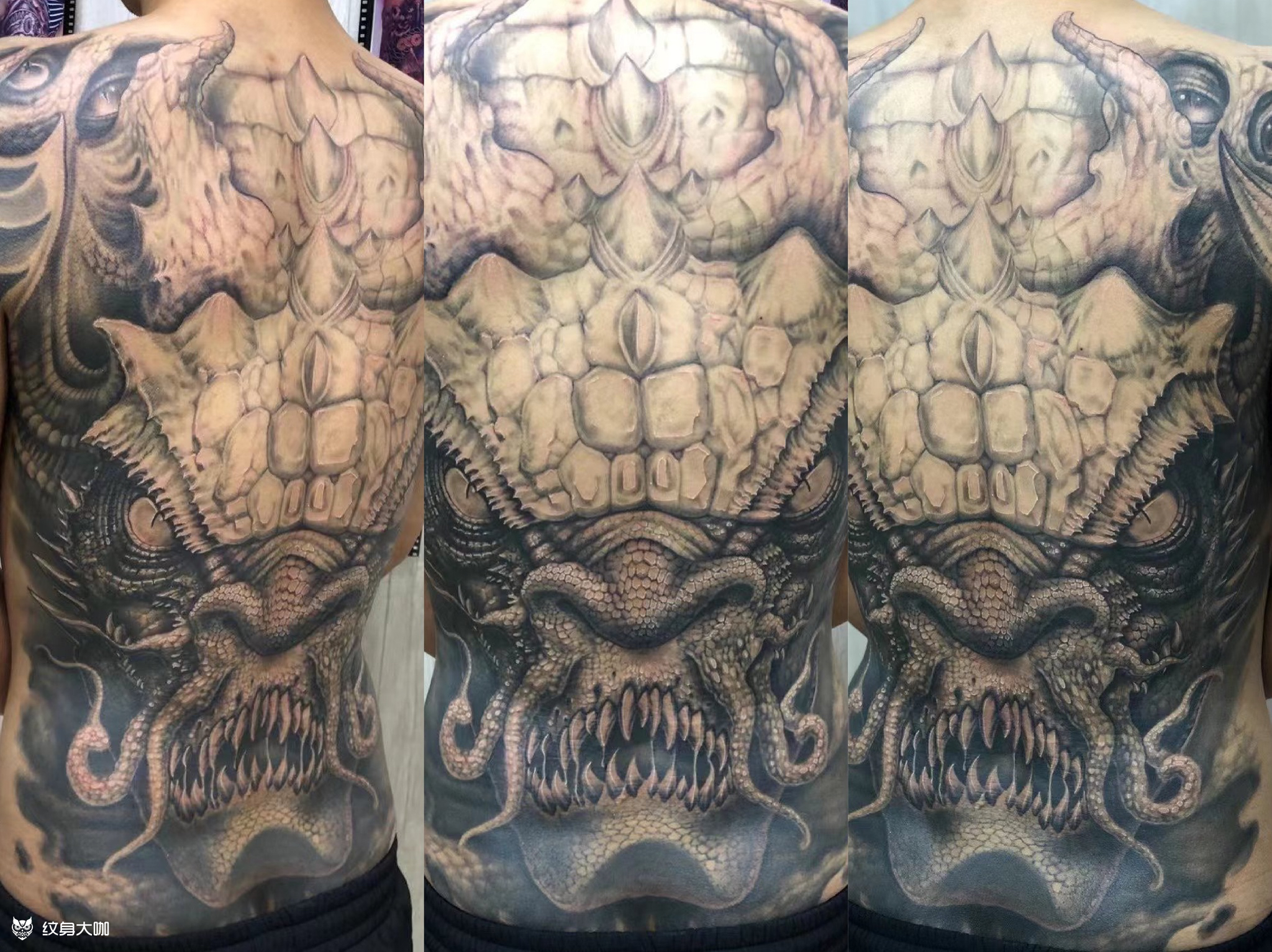 龙威_纹身图案手稿图片_马涛ciqing的纹身作品集