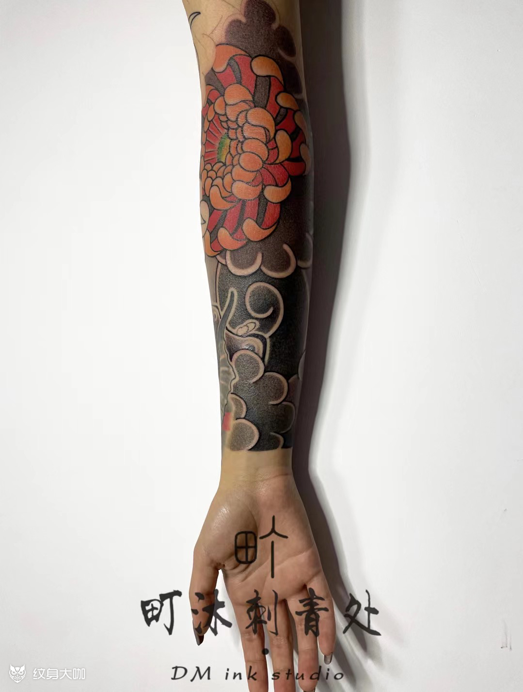 老传统鹤/未完成_纹身图案手稿图片_yoyo悠悠的纹身作品集