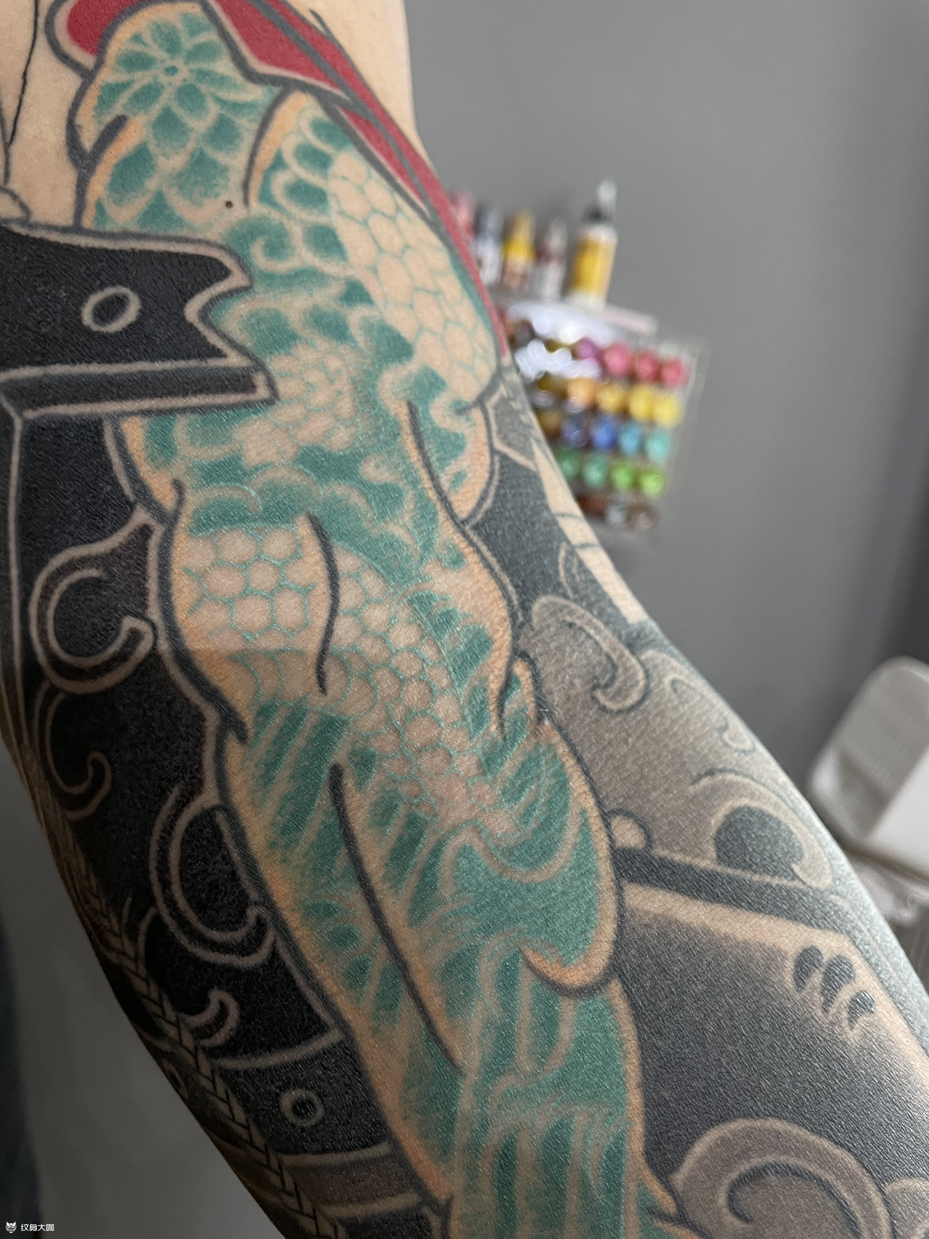 张顺坡水门_纹身图案手稿图片_雕朽一门的纹身作品集