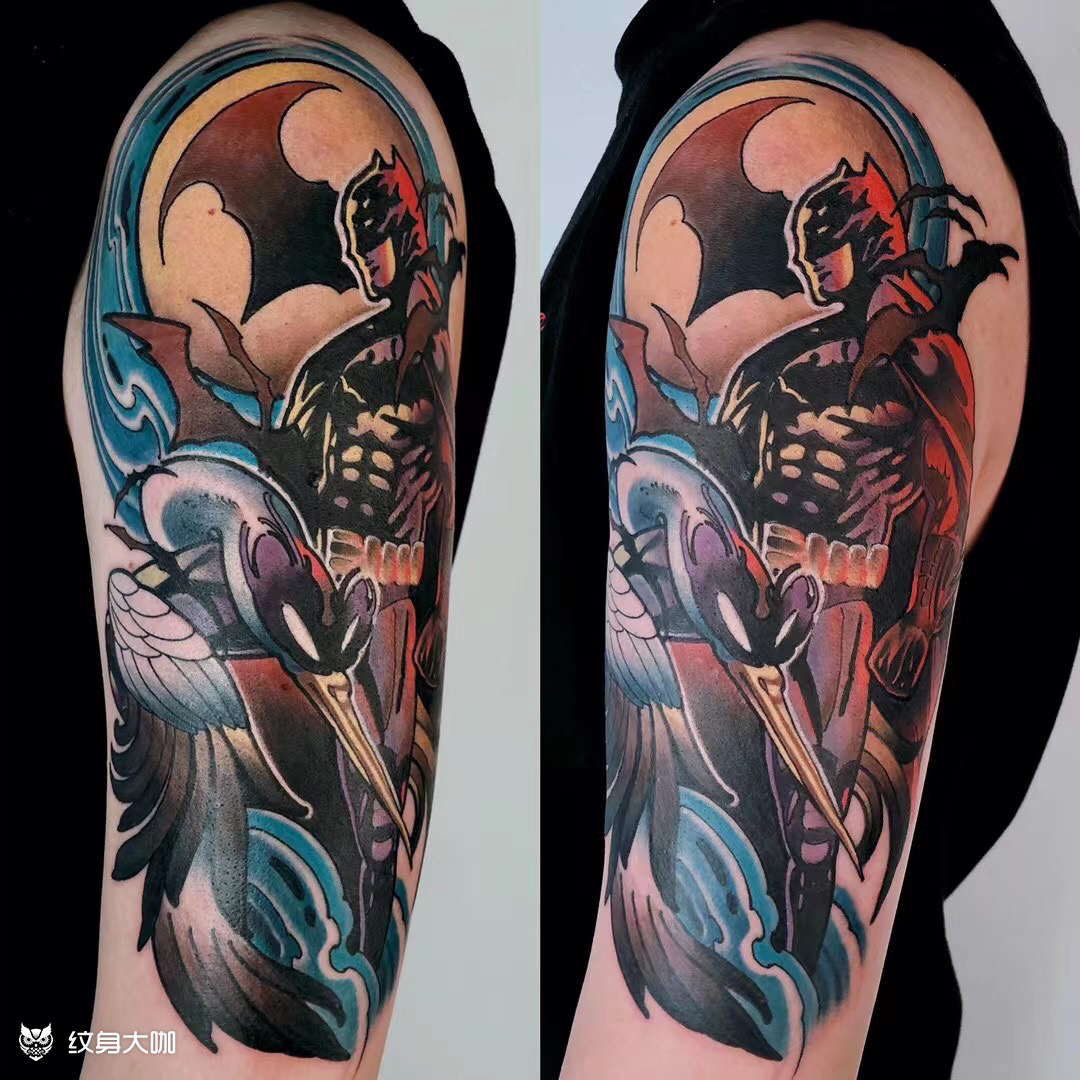 蝙蝠侠_纹身吧社区 - 纹身大咖