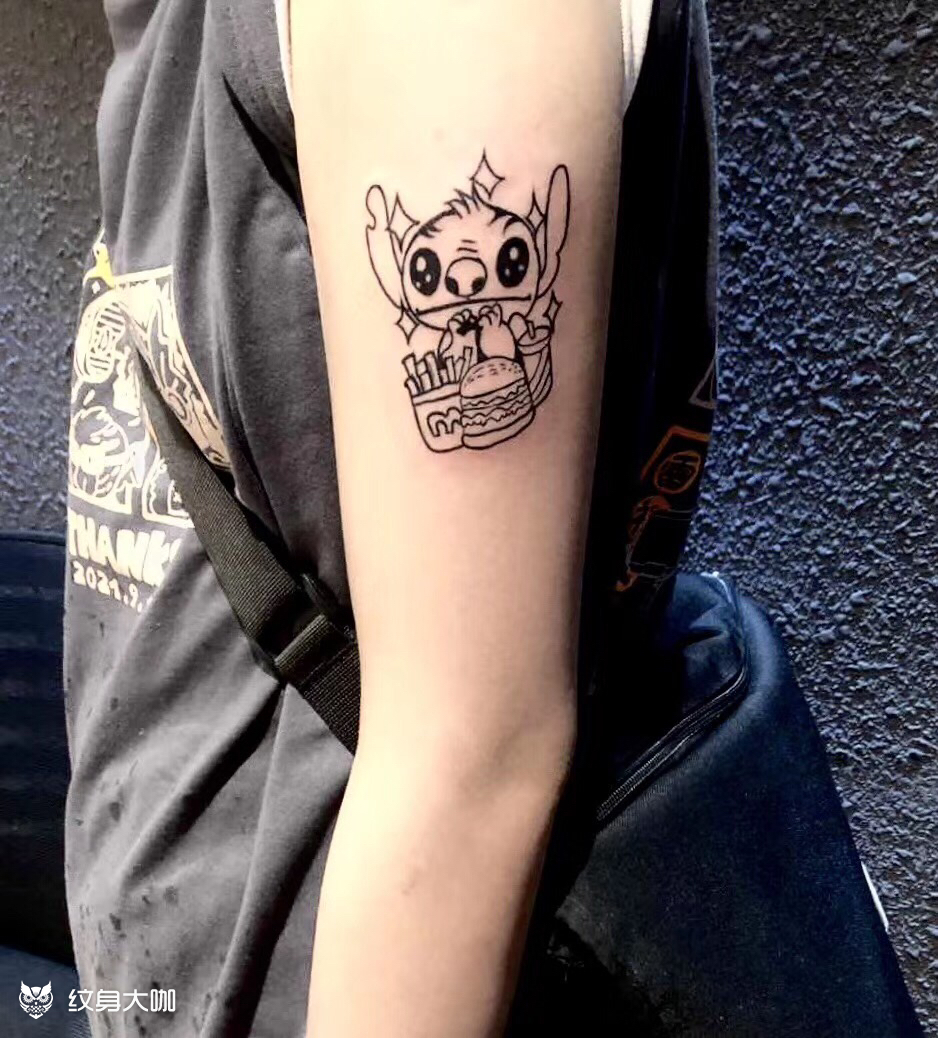 史迪仔_纹身图案手稿图片_上霖的纹身作品集