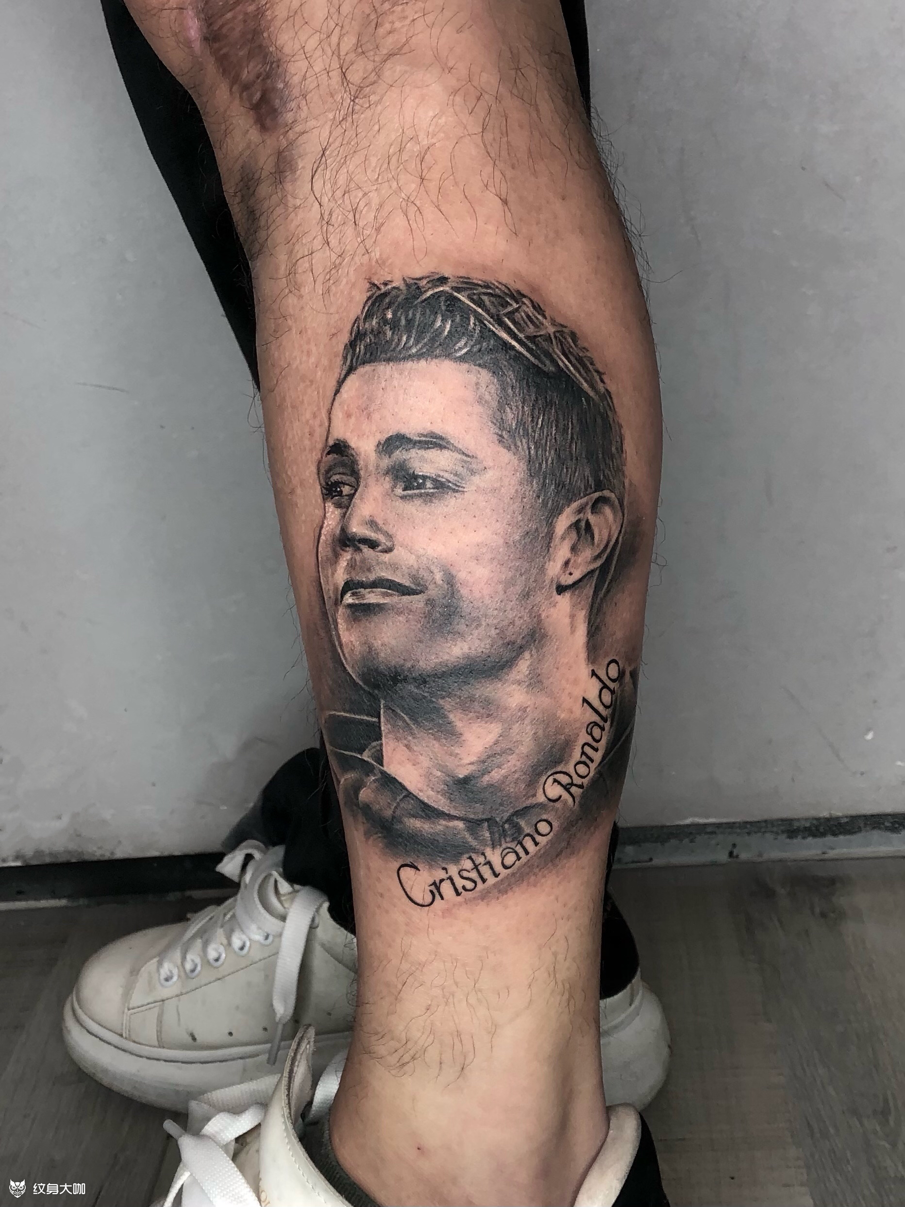 c罗_纹身图案手稿图片_贺尚文的纹身作品集