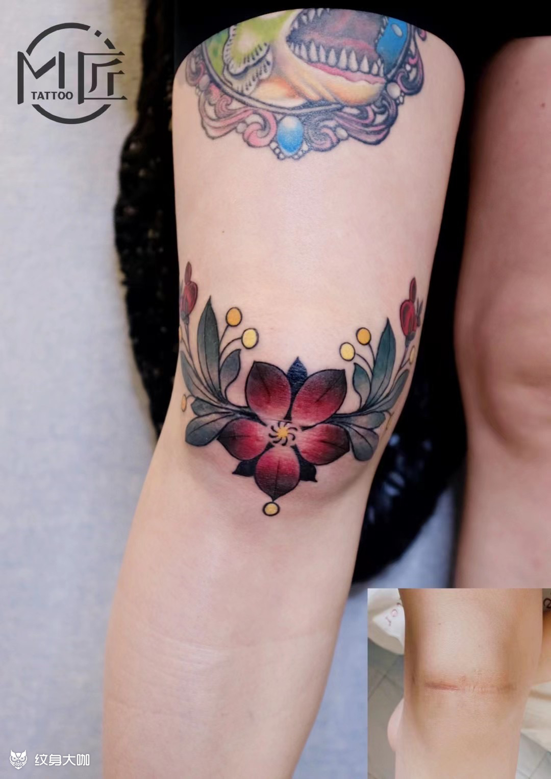 【伤疤遮盖】_纹身图案手稿图片_mao的纹身作品集