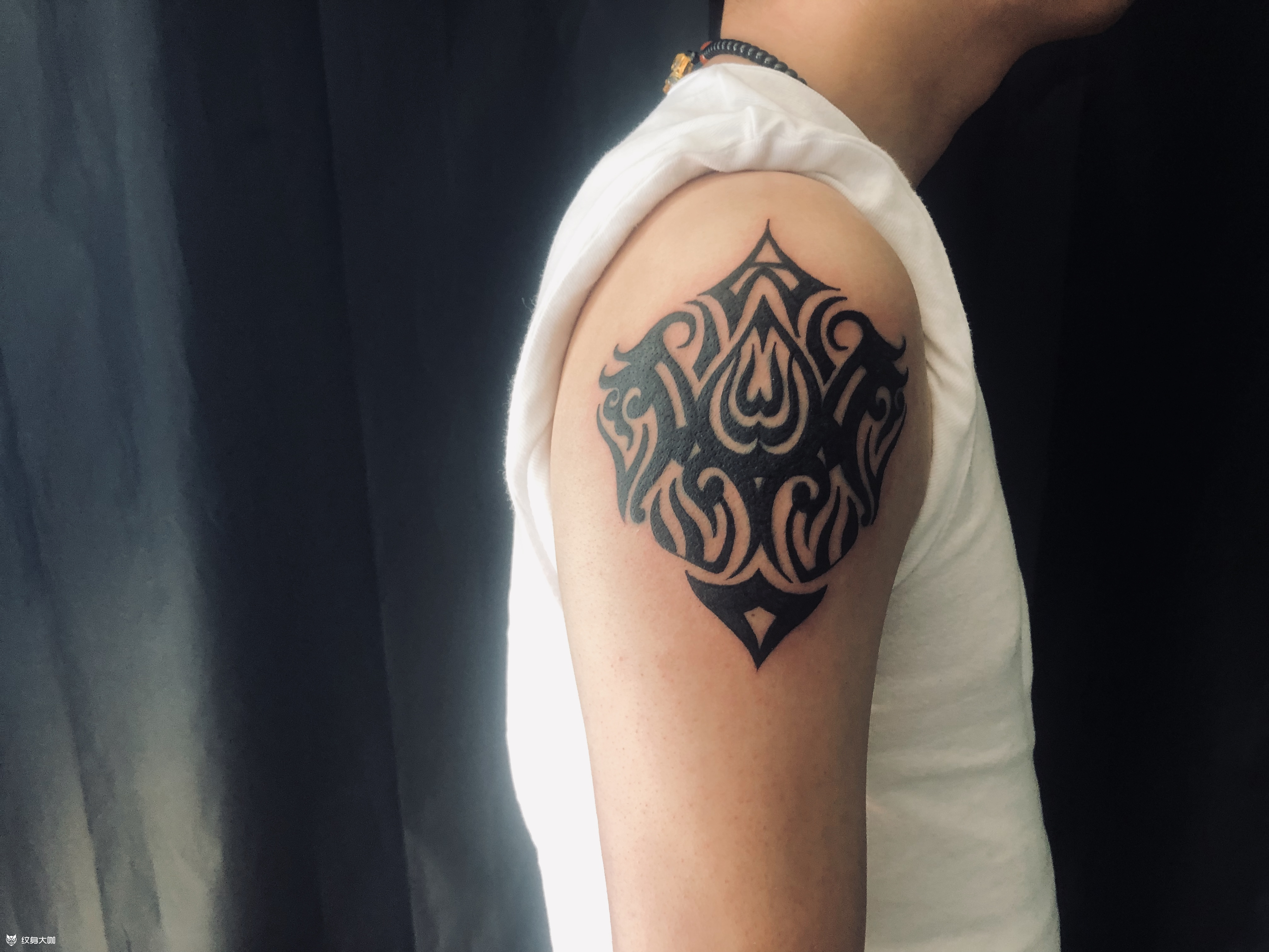 图腾/修改_纹身图案手稿图片_何纬的纹身作品集