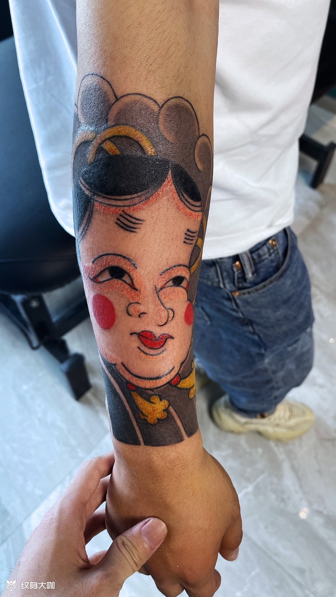 阿多福_纹身图案手稿图片_阿龙的纹身作品集