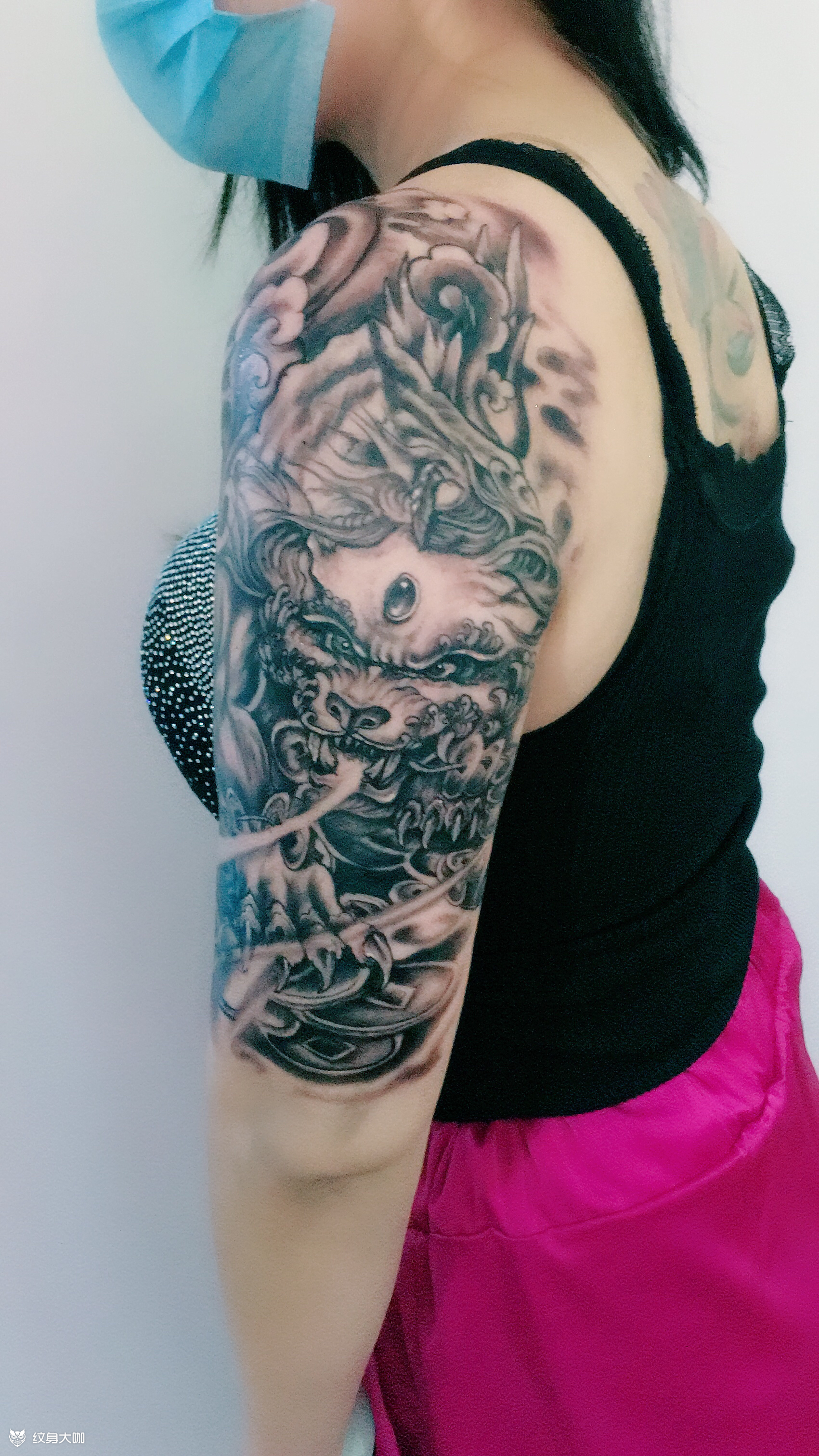 貔貅_纹身图案手稿图片_张铖耀的纹身作品集